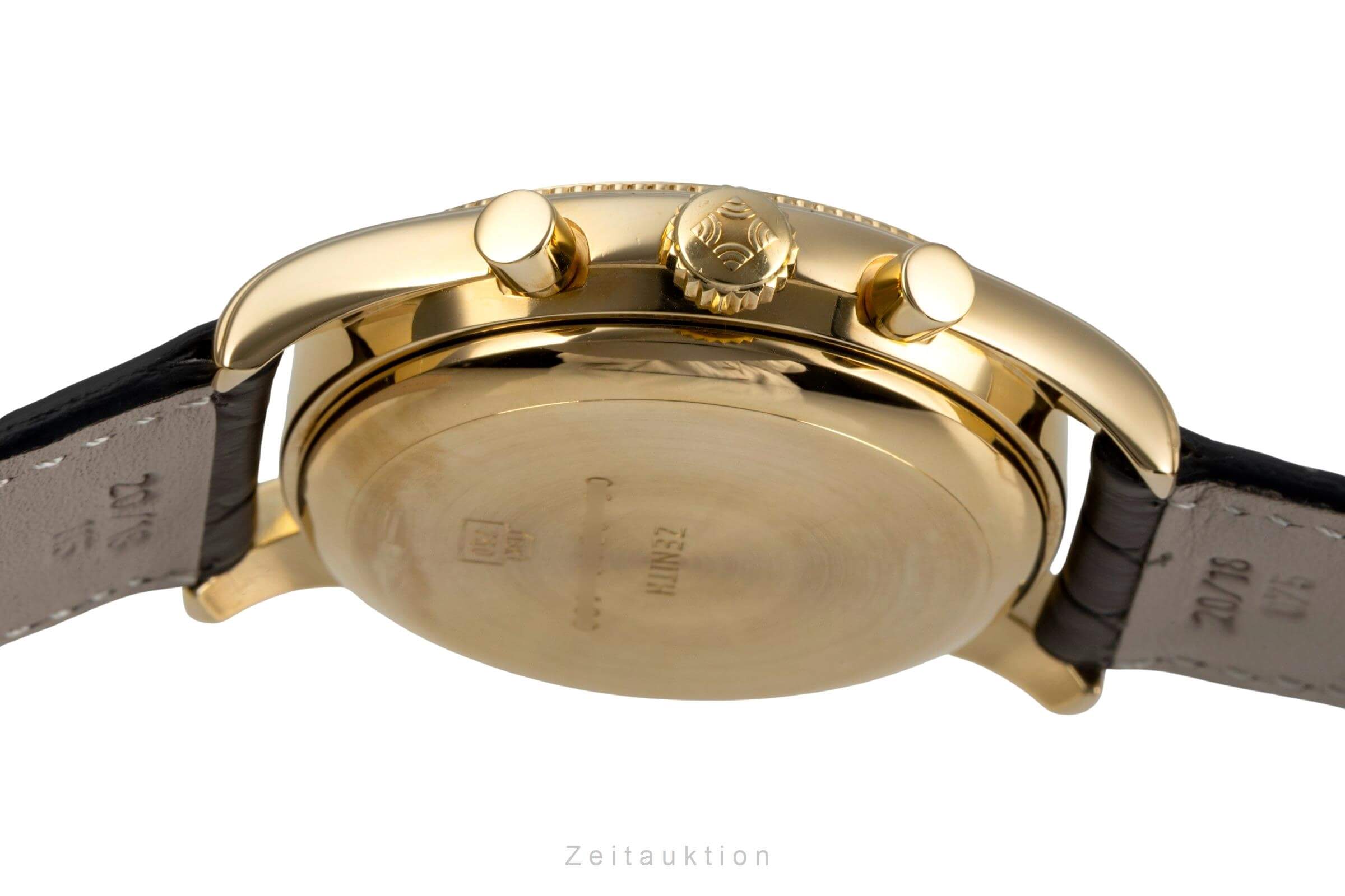 Zenith El Primero chronographe or 18 ct automatique montre pour hommes 06-0210-400  [2406012]