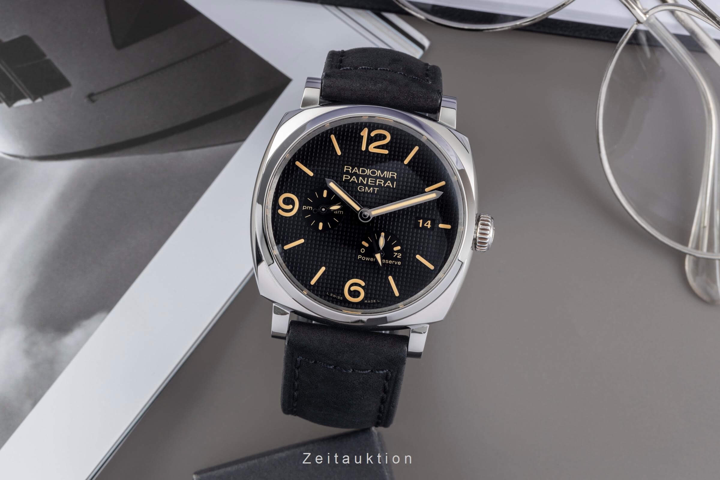 Panerai Radiomir acciaio automatismo orologio da uomo PAM00628  [2406063]