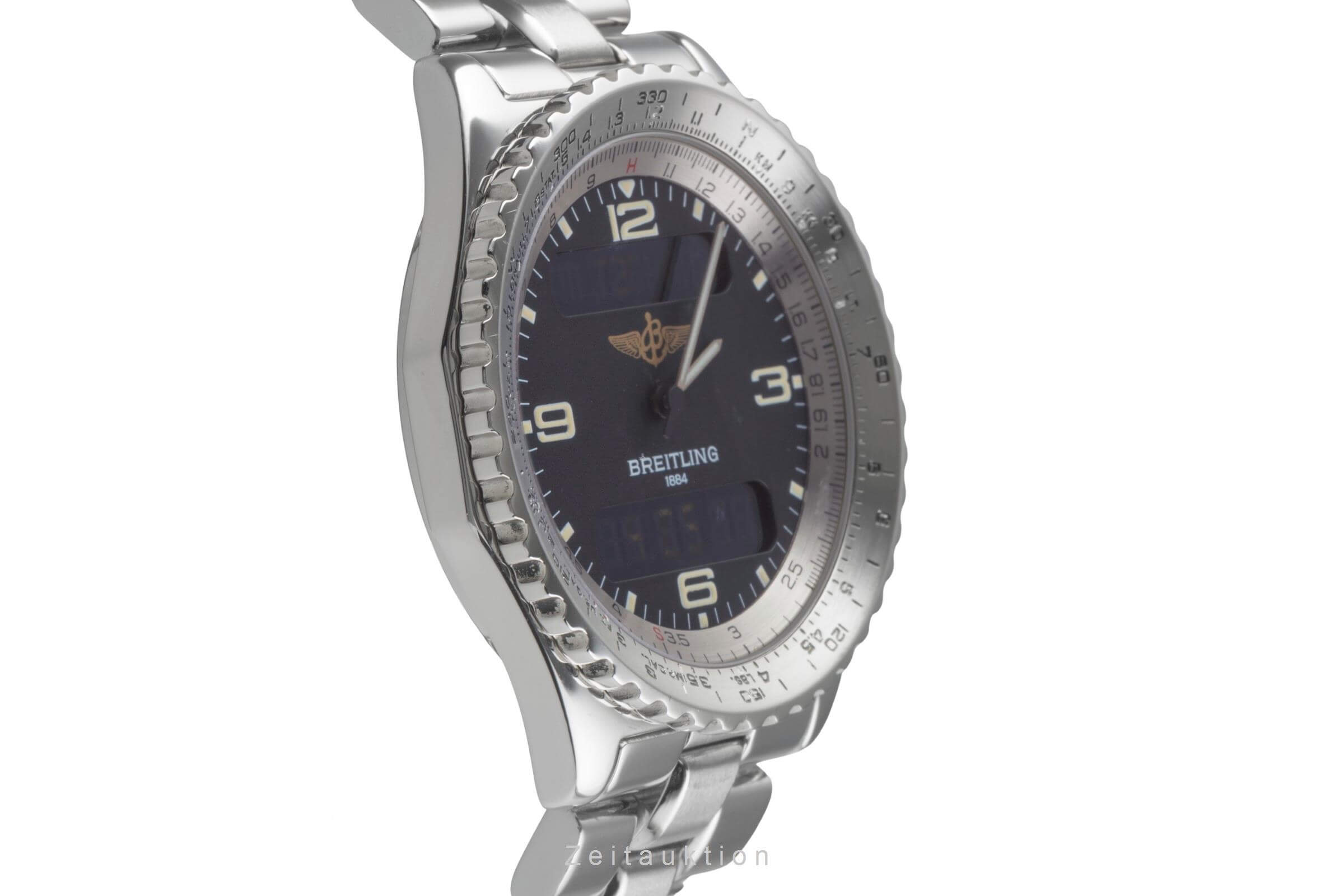 Breitling Chronospace steel quartz men's watch A56011  [2406075]