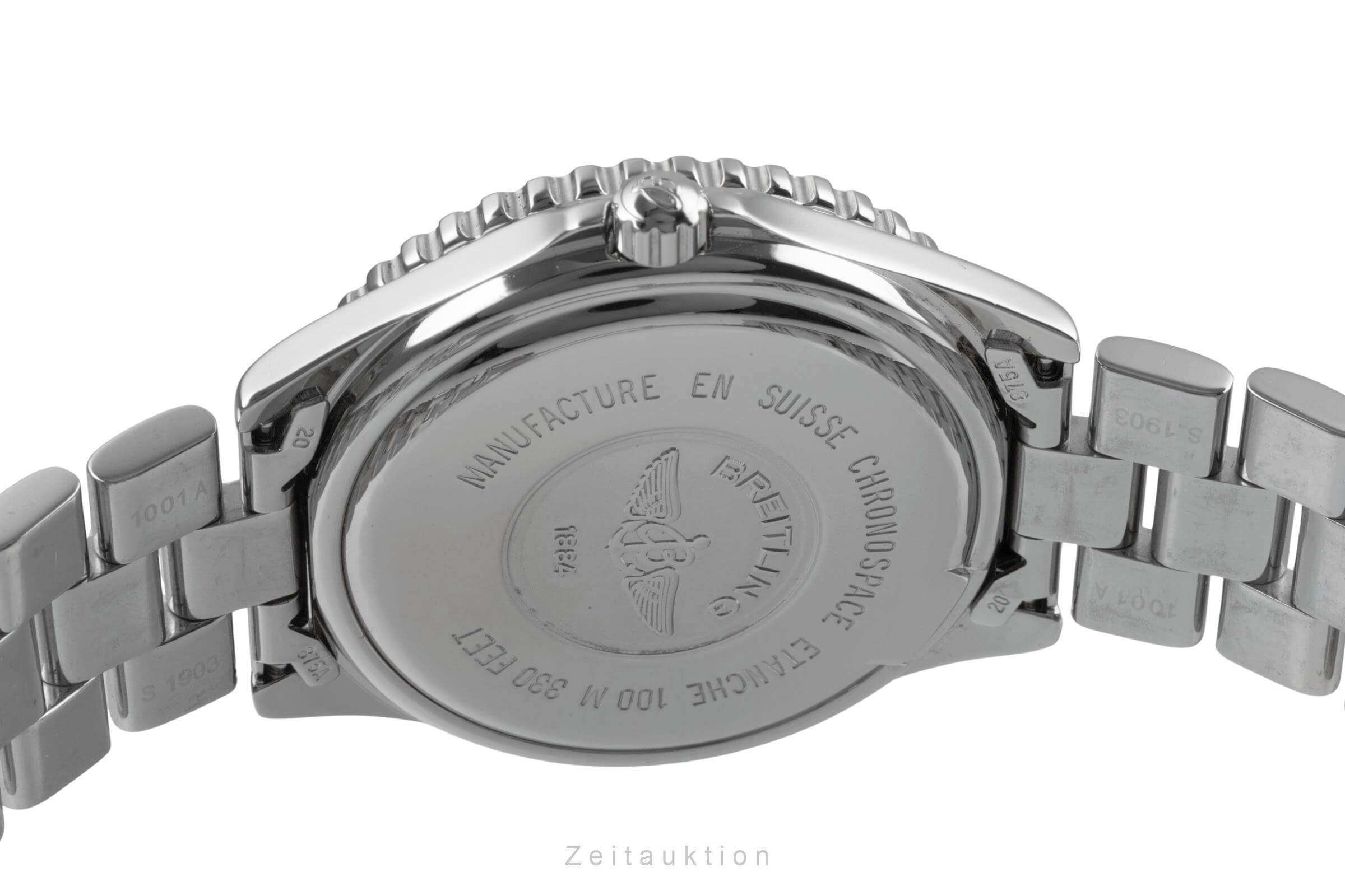 Breitling Chronospace steel quartz men's watch A56011  [2406075]