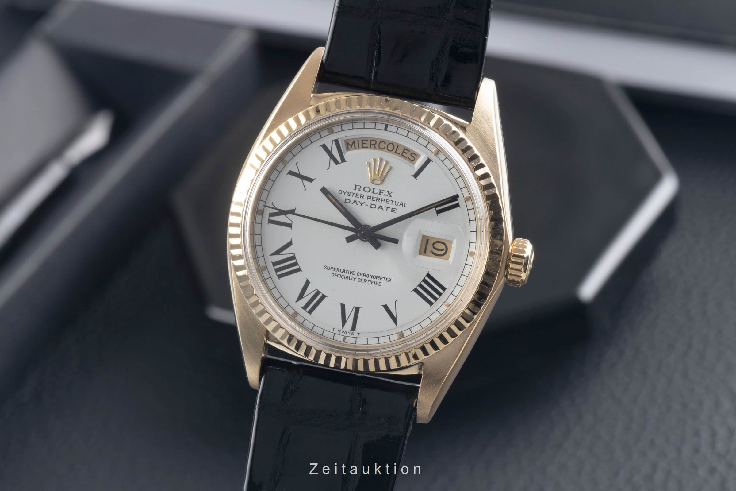 Rolex Day-Date oro de 18 quilates automático reloj para caballeros 1803 Vintage  [2406095]