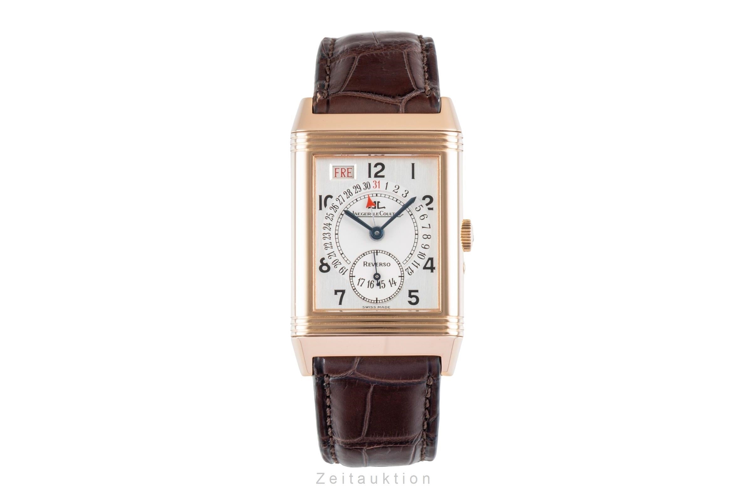 Jaeger LeCoultre Reverso oro rosado de 18 quilates cuerda manual reloj para caballeros 270.2.36 Q273242A  [2406120]