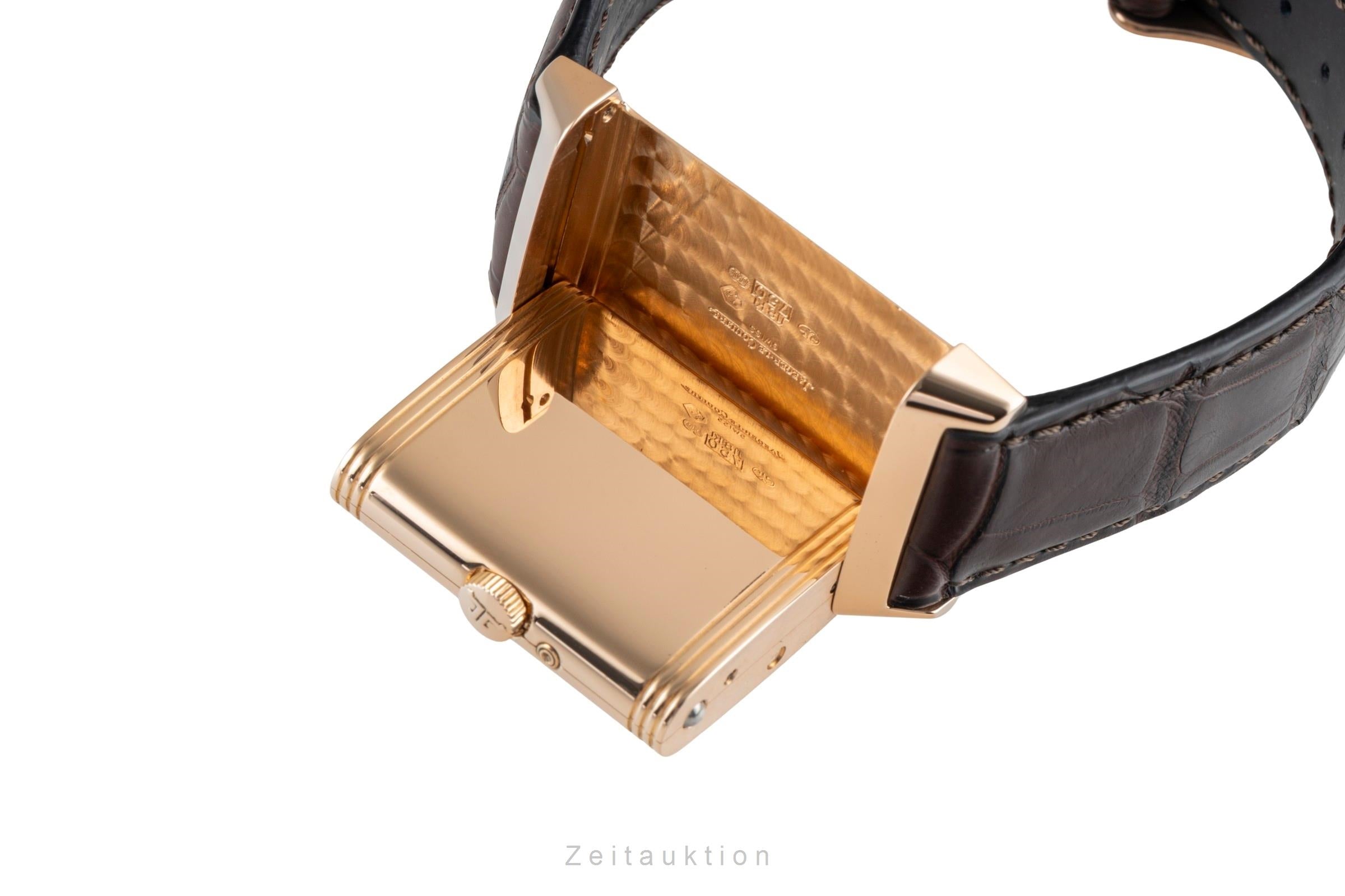 Jaeger LeCoultre Reverso oro rosado de 18 quilates cuerda manual reloj para caballeros 270.2.36 Q273242A  [2406120]