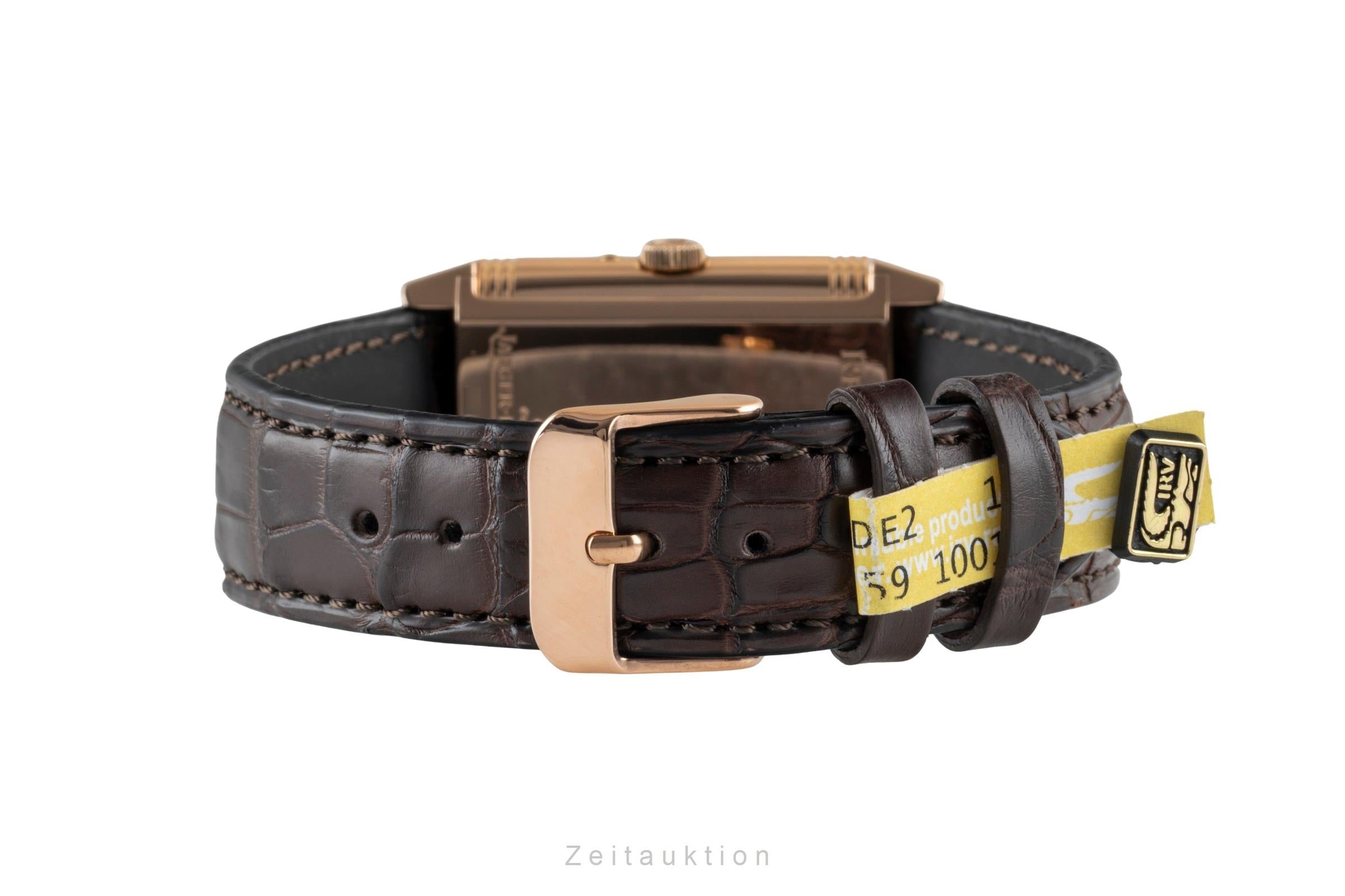 Jaeger LeCoultre Reverso oro rosado de 18 quilates cuerda manual reloj para caballeros 270.2.36 Q273242A  [2406120]