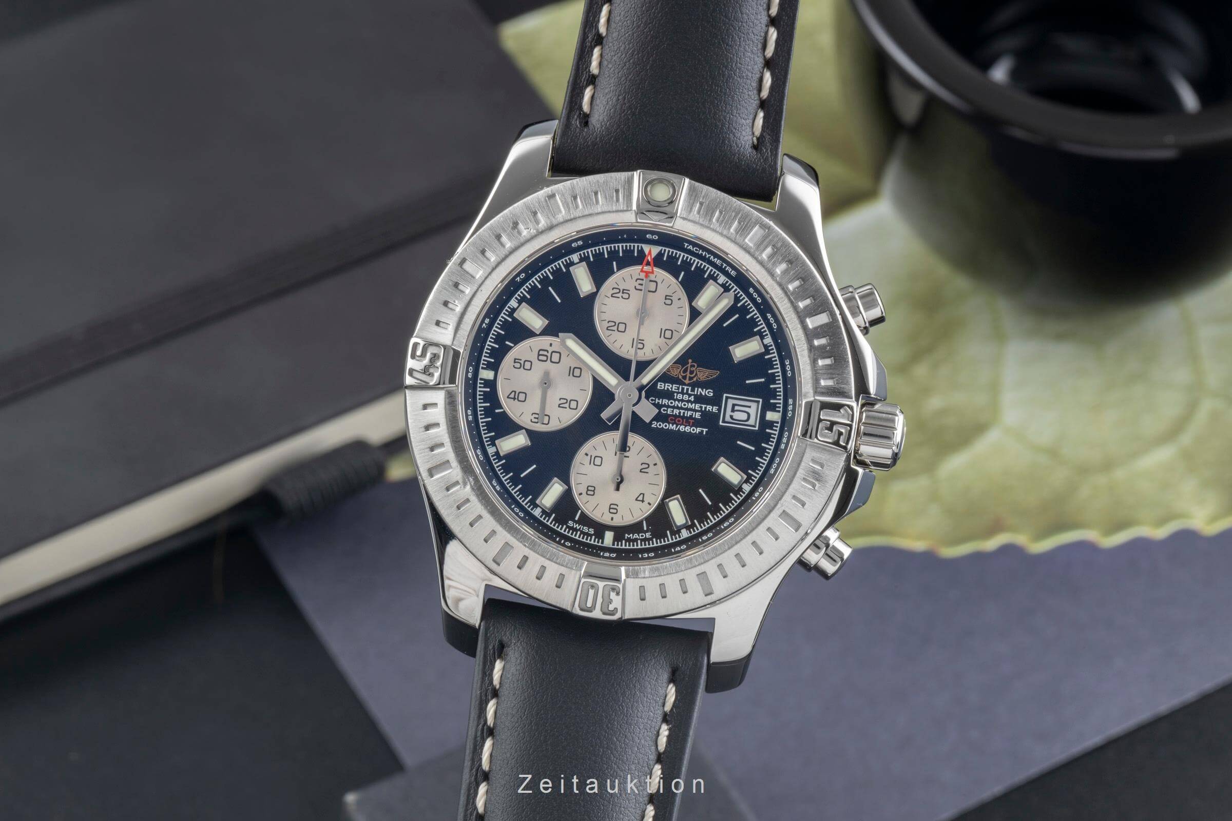 Breitling Colt Chronograph chronograph steel automatic Kal. B13