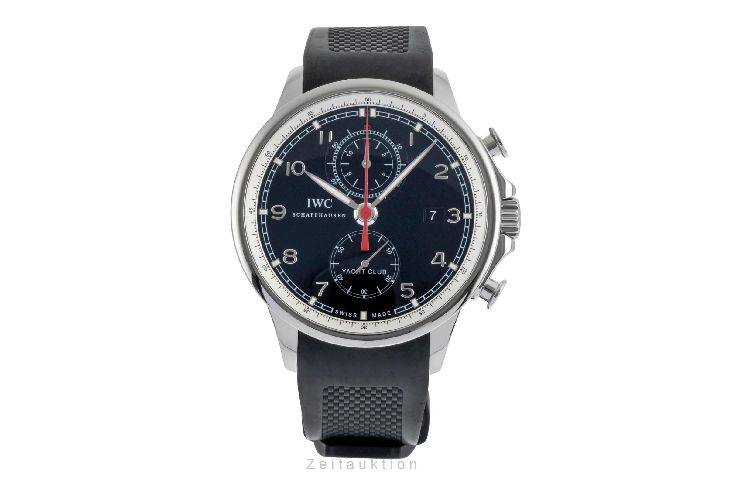 IWC Yachtclub chronographe acier automatique montre pour hommes IW390210 LP: 12900EUR  [2406170]