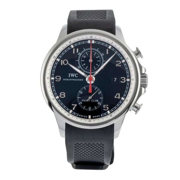 IWC Yachtclub chronographe acier automatique montre pour hommes IW390210 LP: 12900EUR  [2406170]
