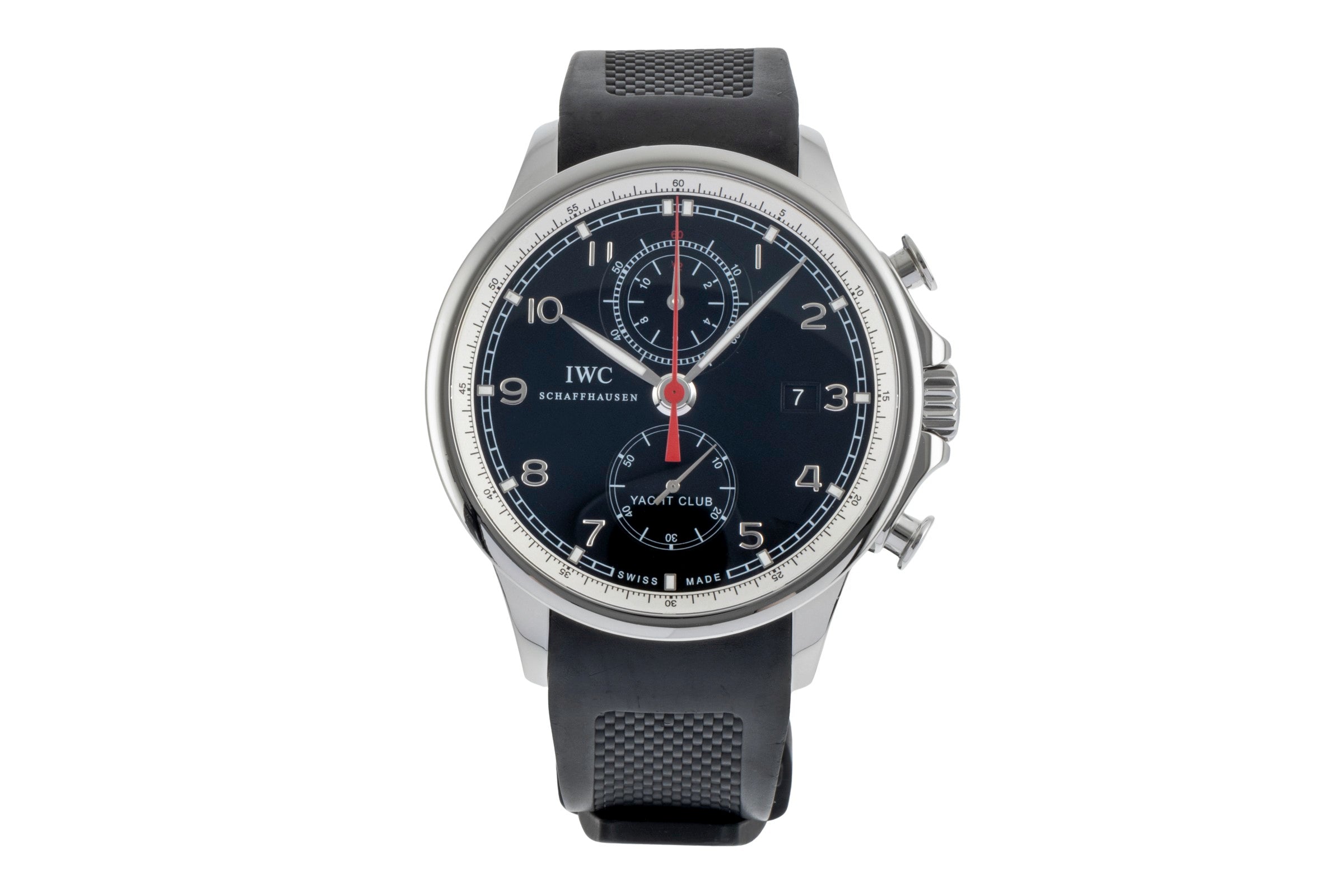 IWC Yachtclub cronografo acciaio automatismo orologio da uomo IW390210 LP: 12900EUR  [2406170]