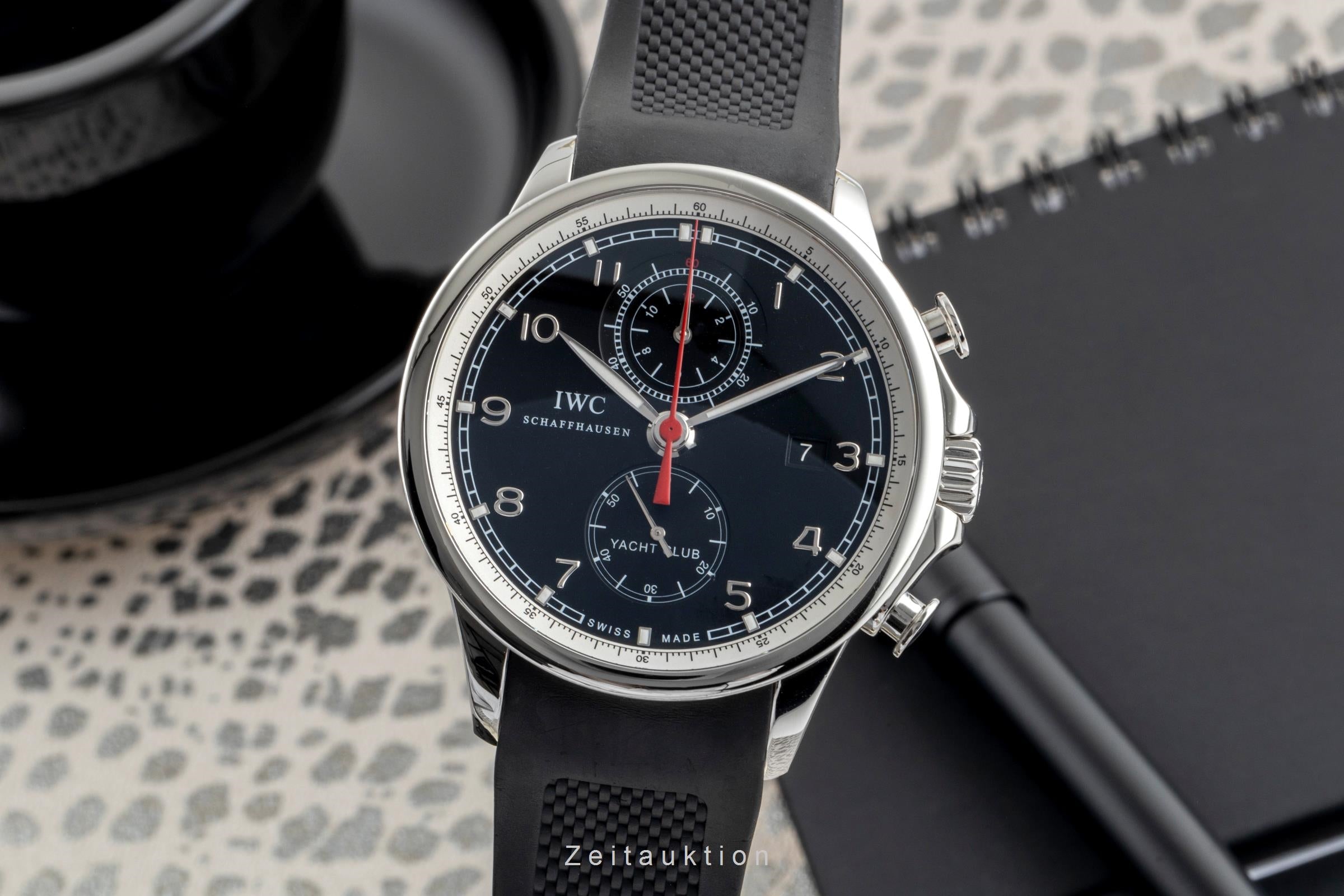 IWC Yachtclub chronographe acier automatique montre pour hommes IW390210 LP: 12900EUR  [2406170]