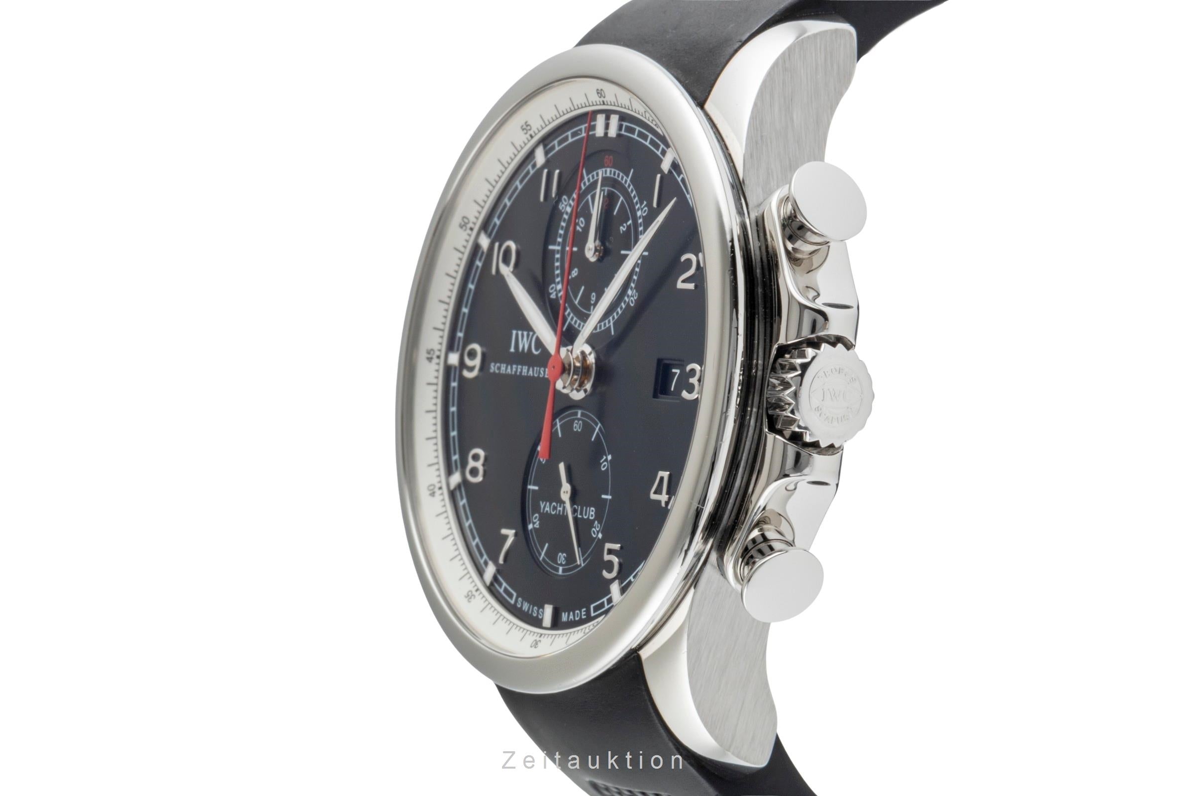 IWC Yachtclub chronographe acier automatique montre pour hommes IW390210 LP: 12900EUR  [2406170]