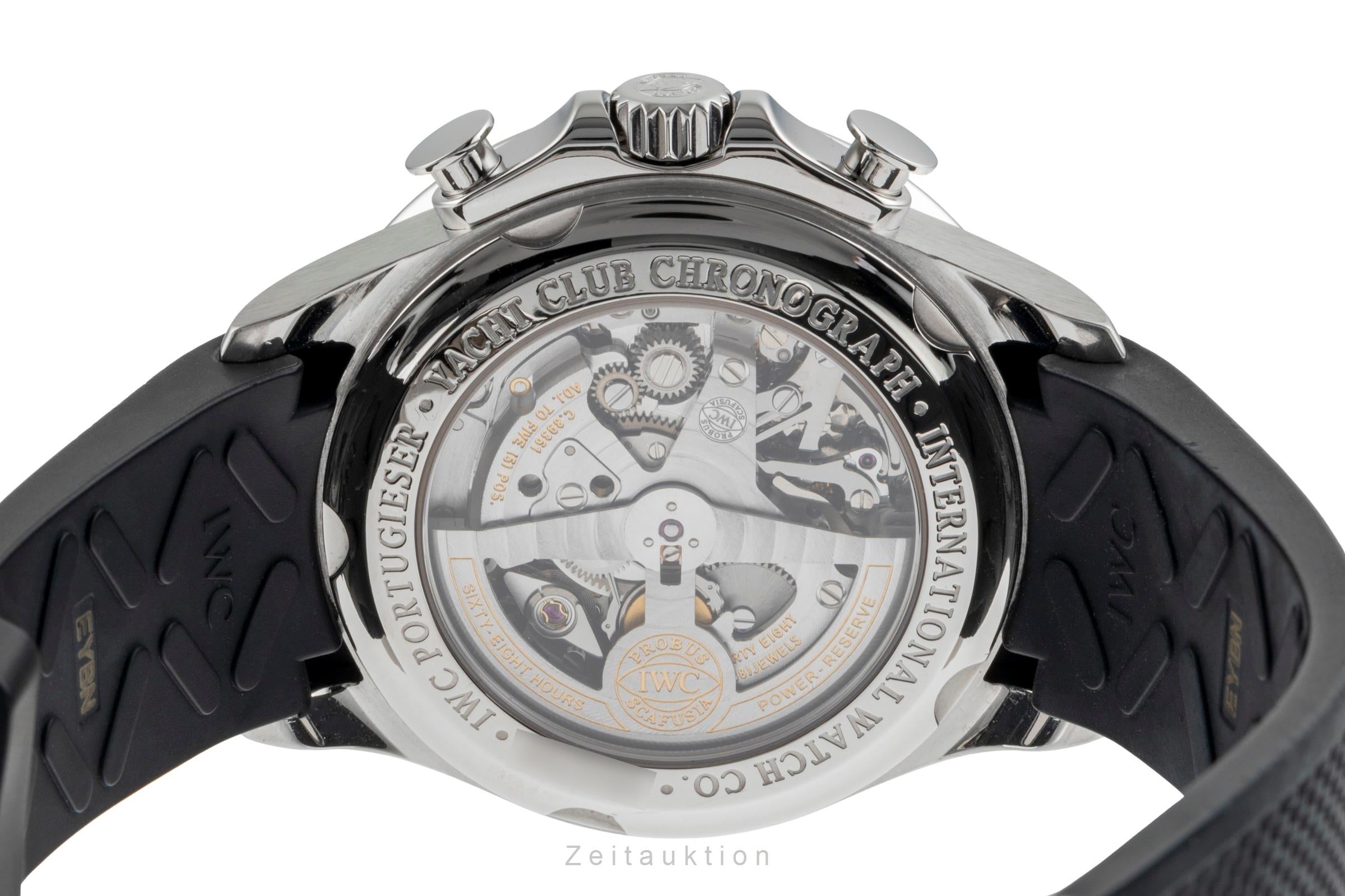 IWC Yachtclub chronographe acier automatique montre pour hommes IW390210 LP: 12900EUR  [2406170]