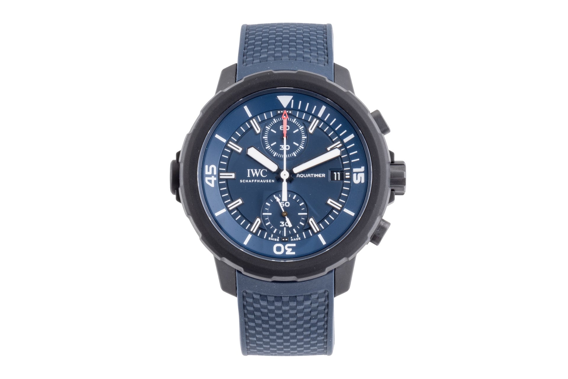 Aquatimer chronograph steel automatic watch IW379507 LP 12000EUR Limited [ ]