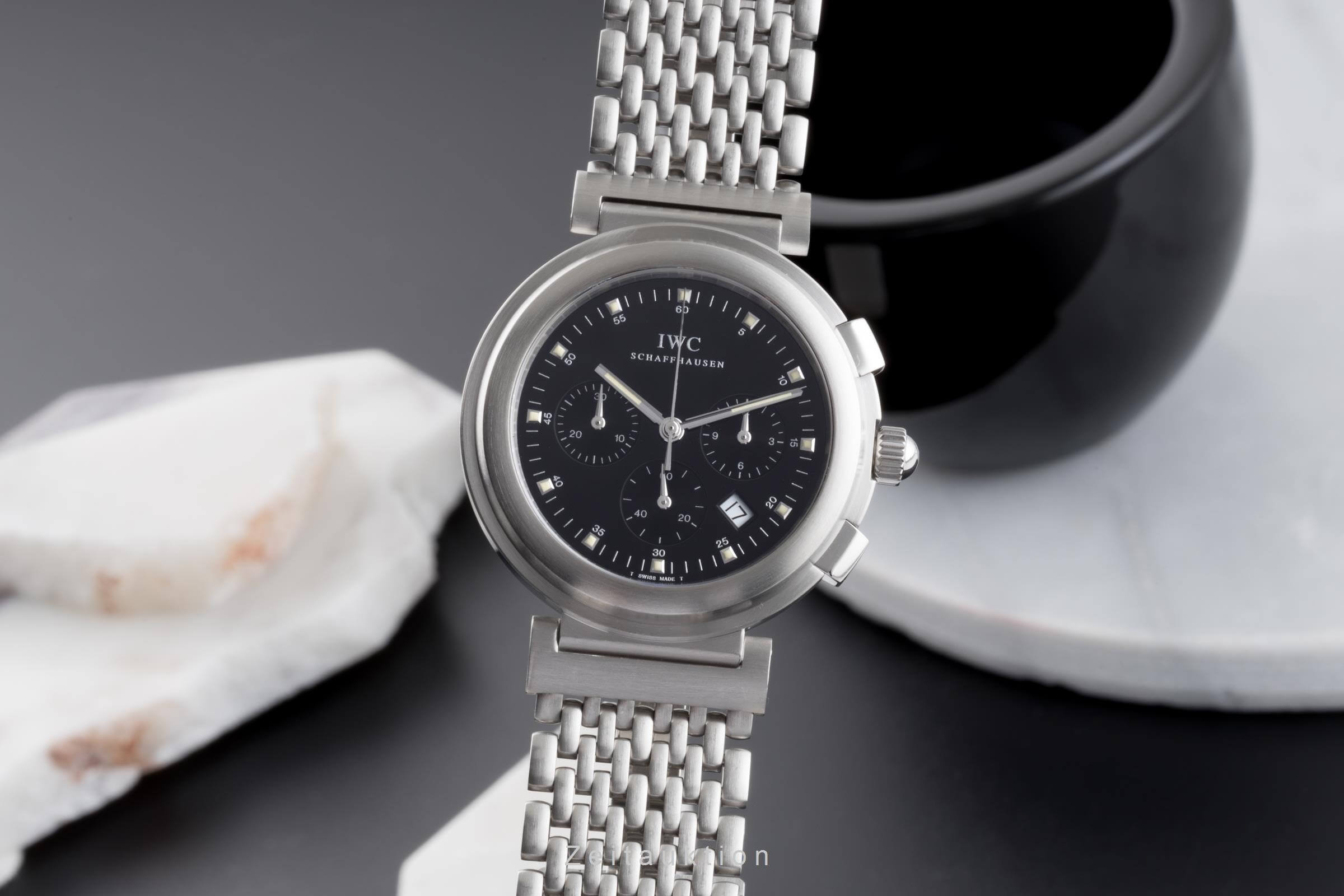 IWC Da Vinci cronografo acciaio quarzo orologio da uomo IW372805  [2406178]