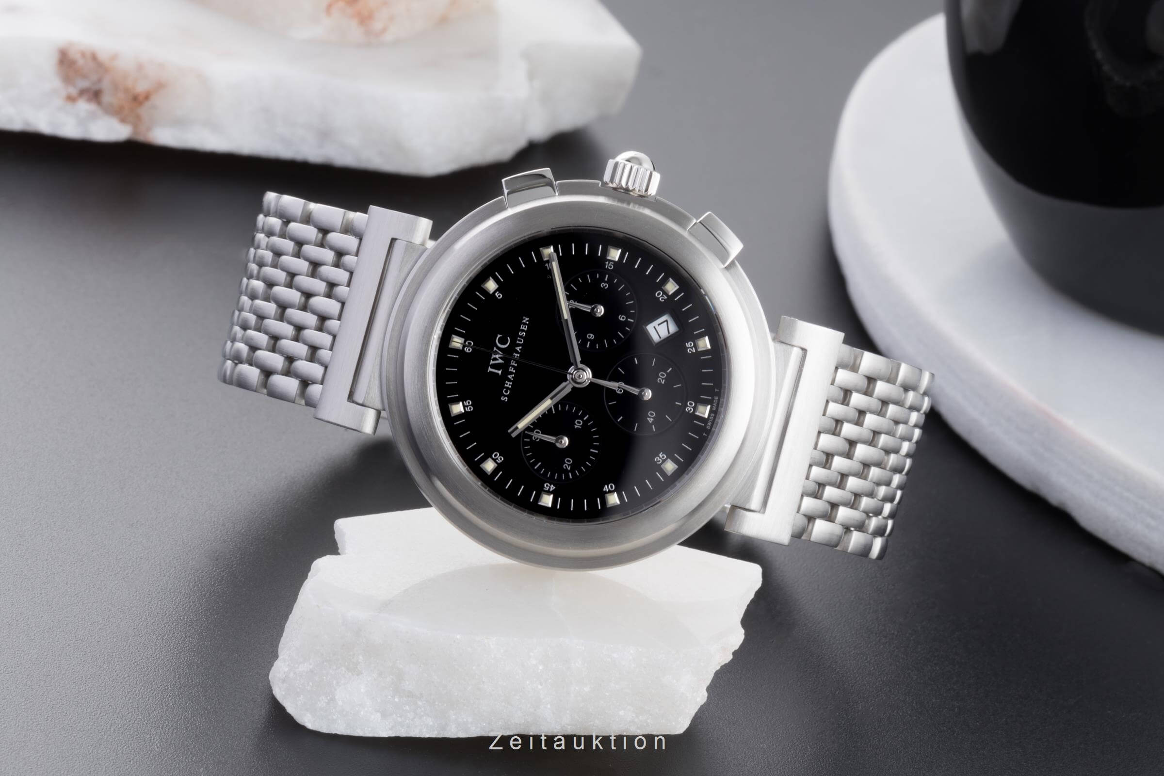 IWC Da Vinci cronografo acciaio quarzo orologio da uomo IW372805  [2406178]