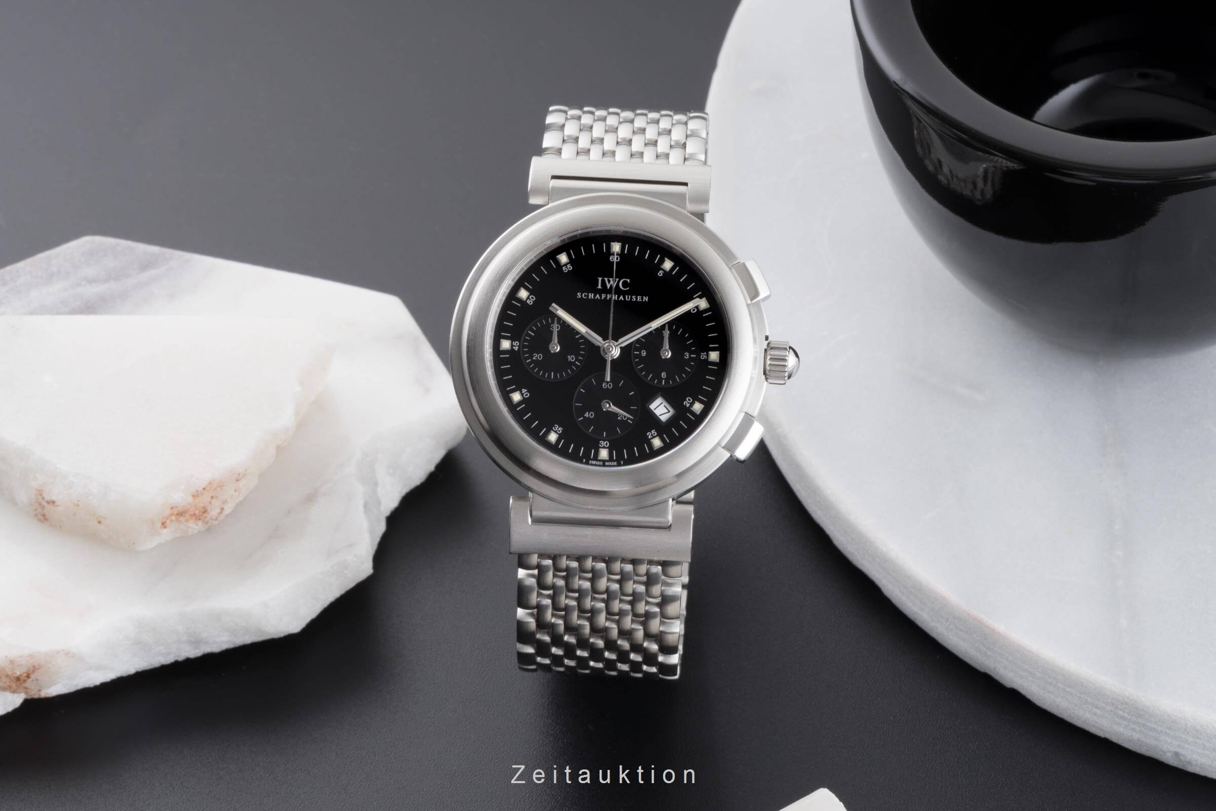 IWC Da Vinci cronografo acciaio quarzo orologio da uomo IW372805  [2406178]