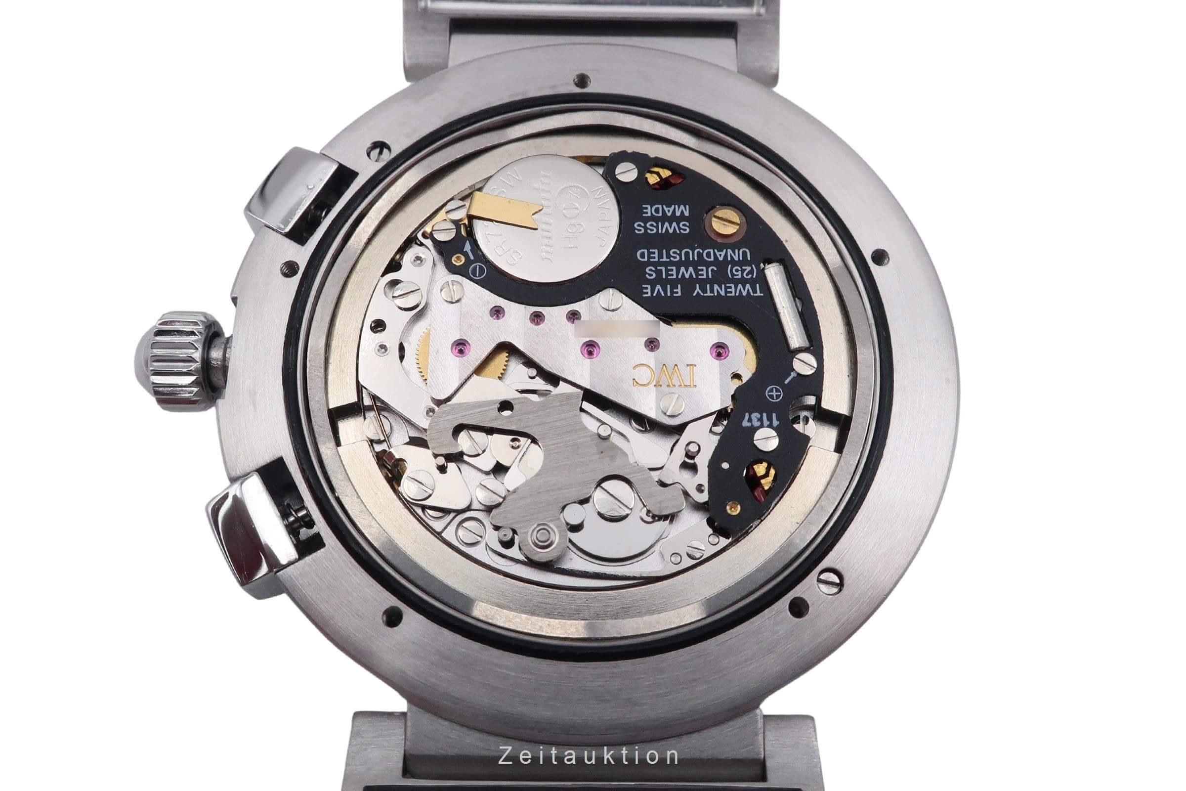 IWC Da Vinci cronografo acciaio quarzo orologio da uomo IW372805  [2406178]