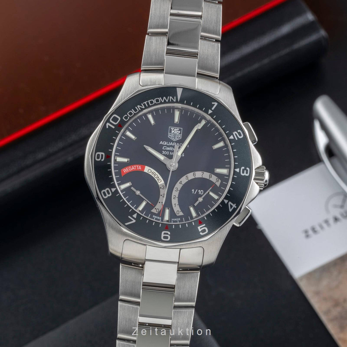 Tag Heuer Aquaracer chronograph steel quartz Kal. S Ref. CAF7111 