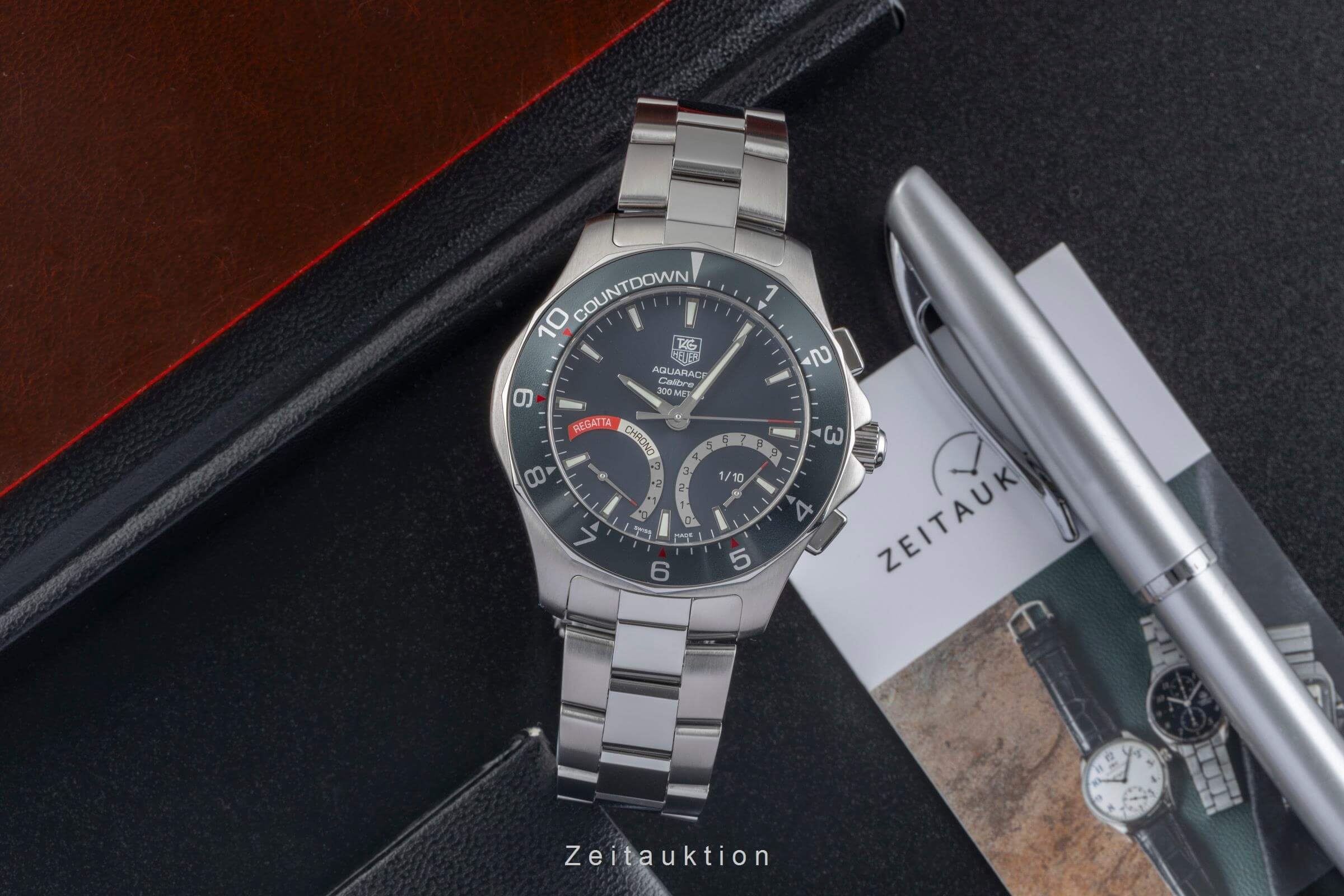 Tag Heuer Aquaracer chronograph steel quartz Kal. S Ref. CAF7111