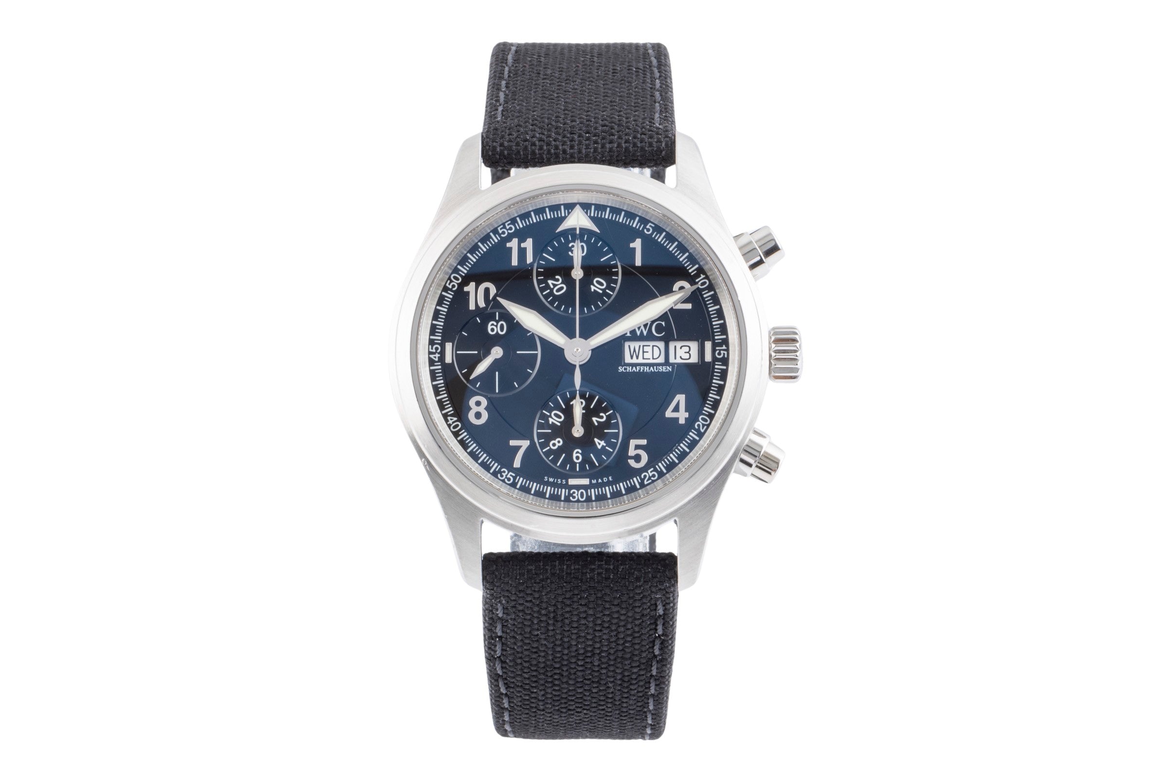 IWC Spitfire cronografo acciaio automatismo orologio da uomo IW370613  [2406185]