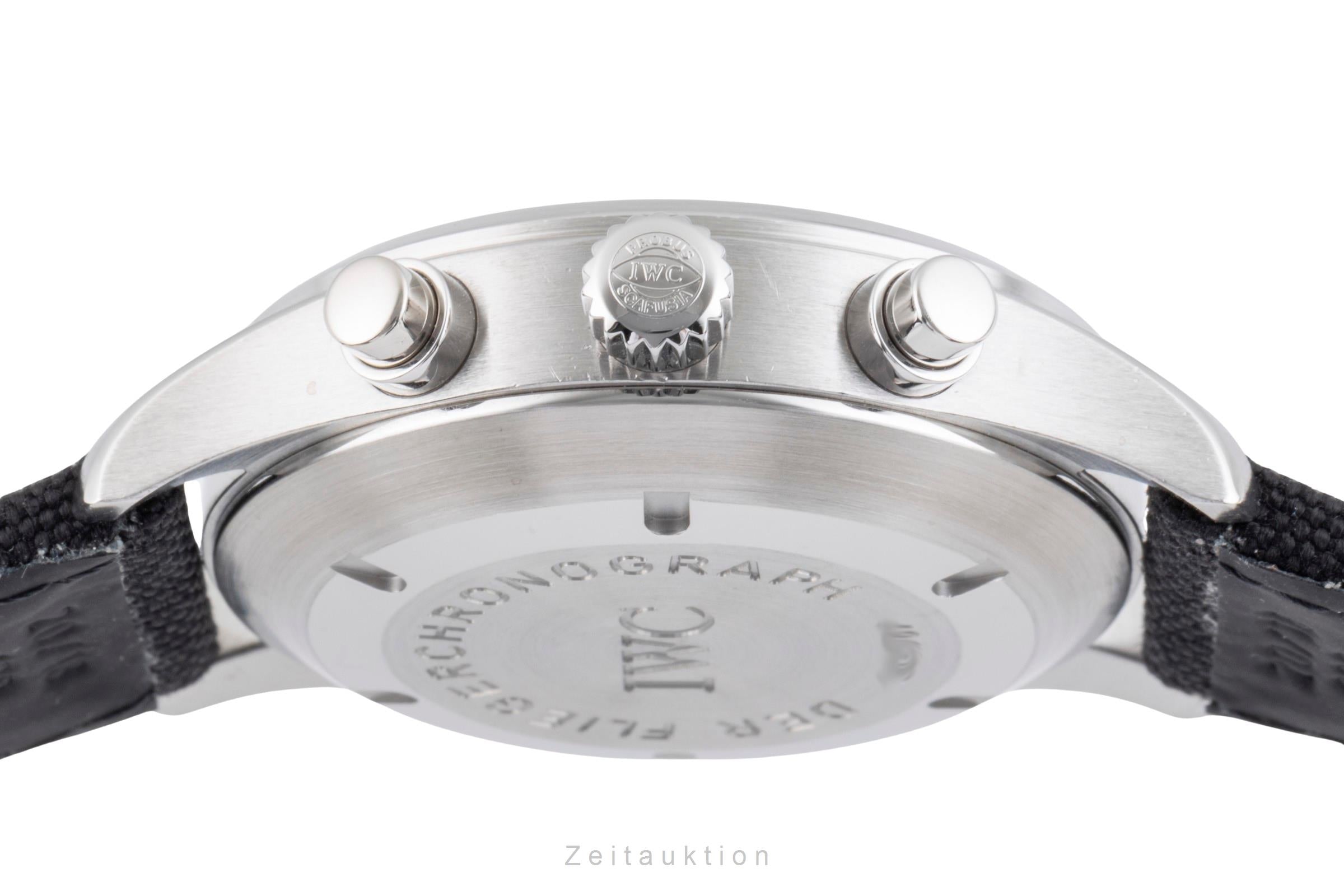 IWC Spitfire chronograph steel automatic men's watch IW370613  [2406185]