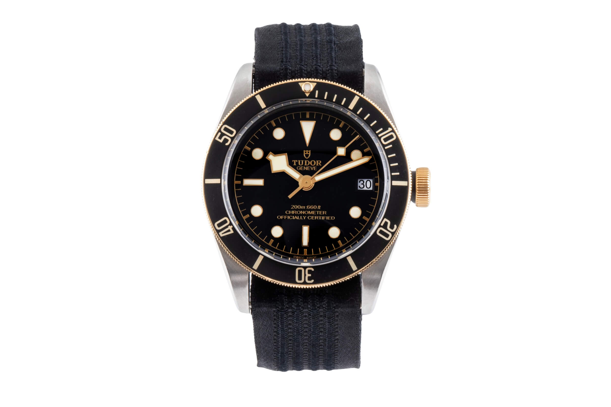 Tudor Black Bay acier / or  automatique montre pour hommes 79733  [2406188]