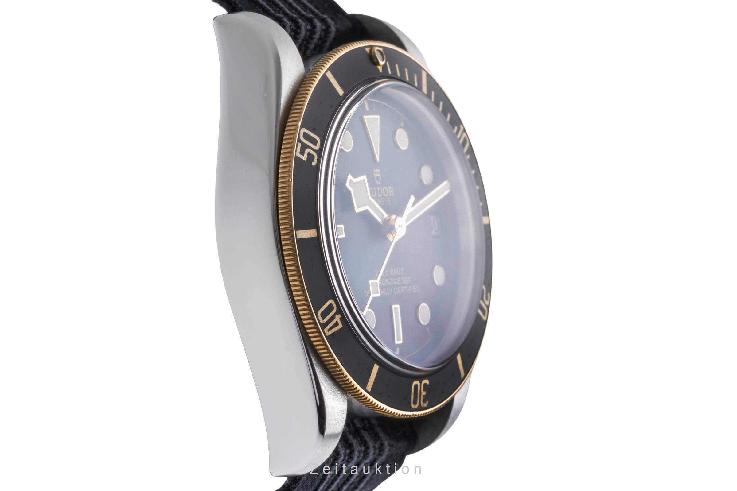 Tudor Black Bay acier / or  automatique montre pour hommes 79733  [2406188]