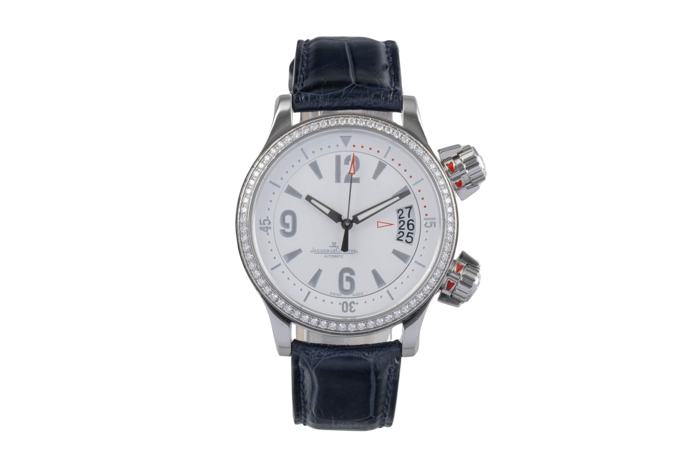 Jaeger LeCoultre Master Compressor acero automático reloj para damas  148.8.60  [2406210]