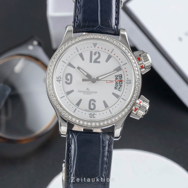 Jaeger LeCoultre Master Compressor acero automático reloj para damas  148.8.60  [2406210]