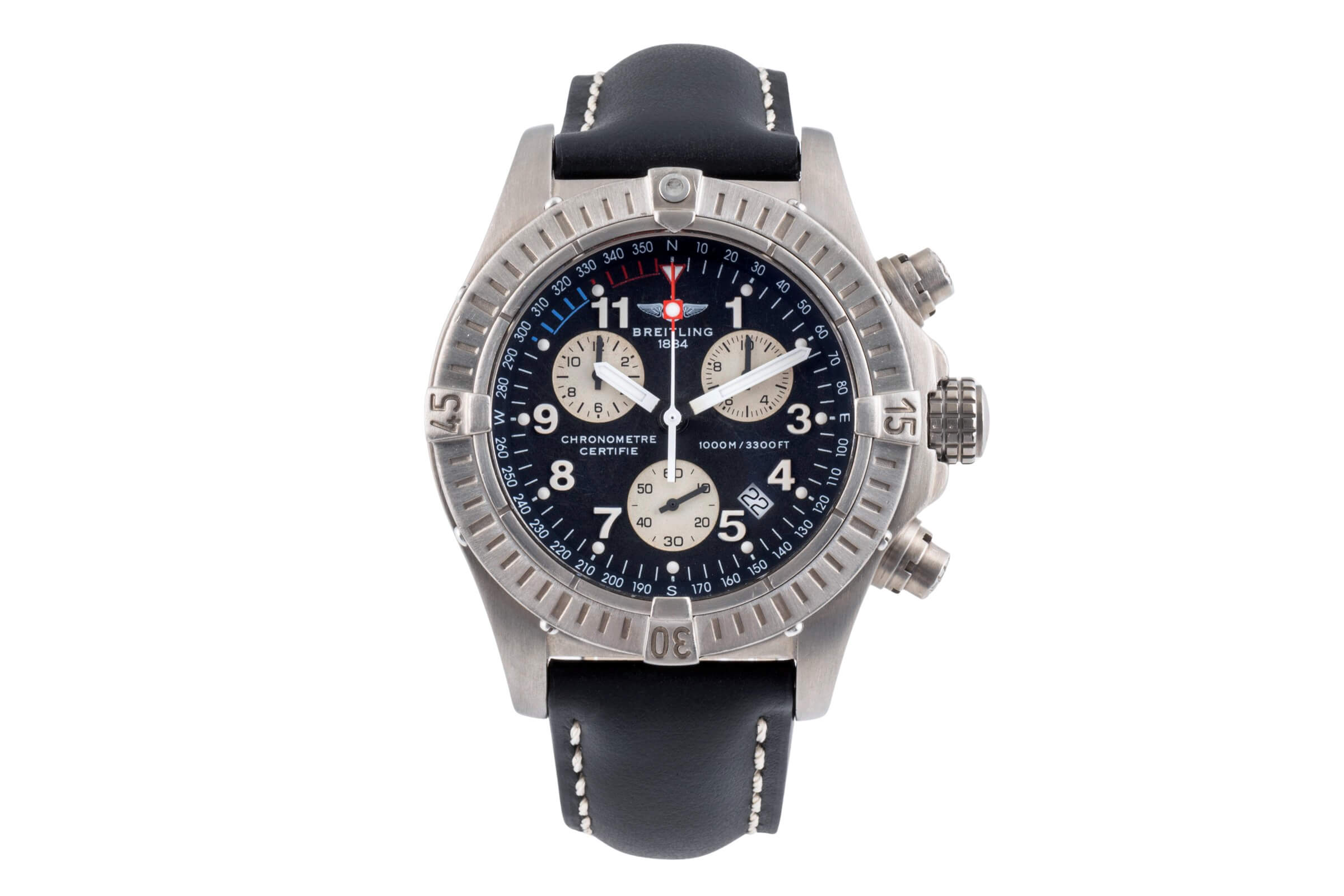 Breitling Avenger chronograph titanium quartz men's watch E73360  [2406214]