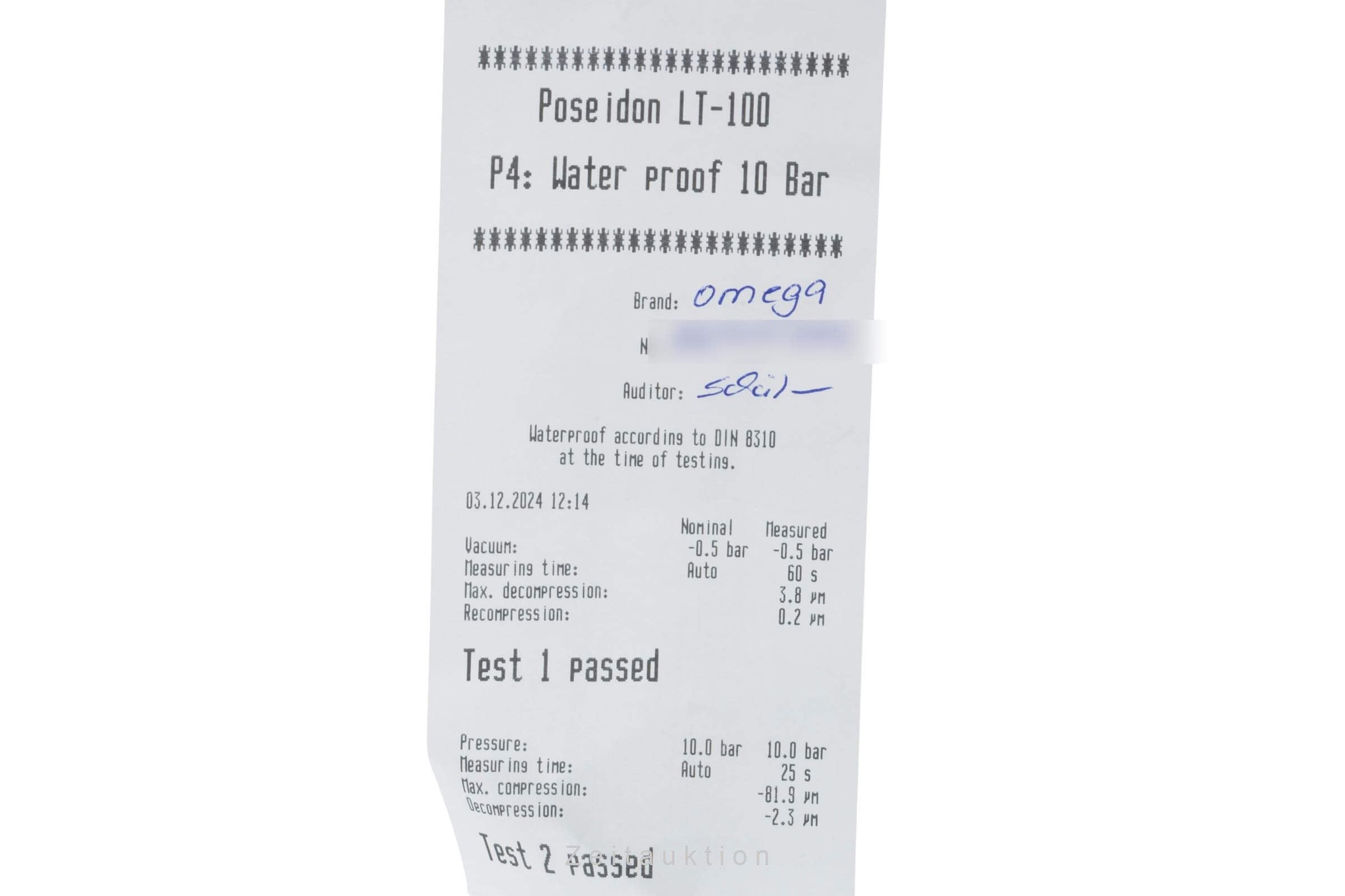 Omega Seamaster acero automático reloj para caballeros 210.32.42.20.03.001 LP: 6100EUR  [2406287]