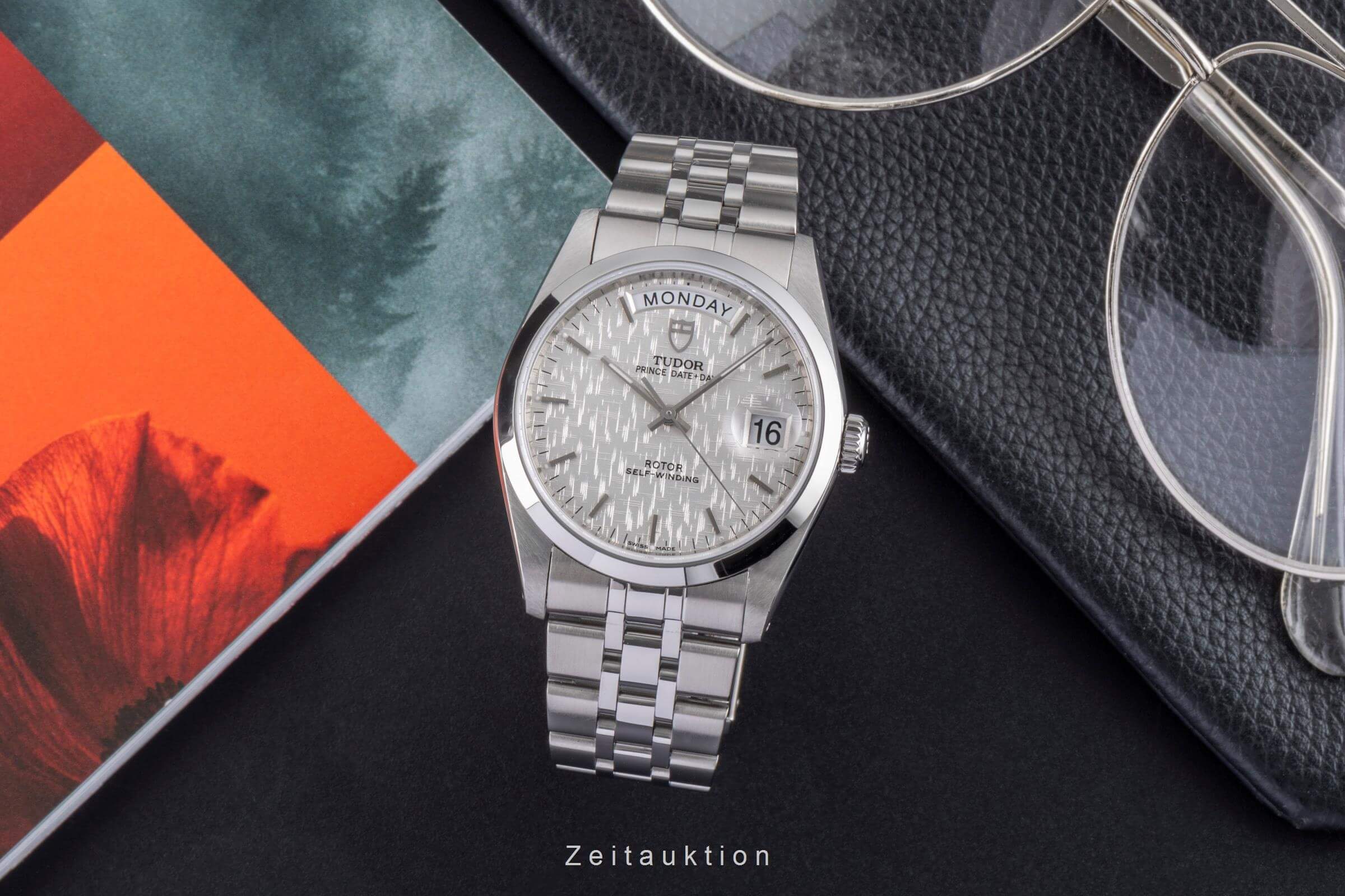 Tudor Date-Day steel automatic 76200 2406292