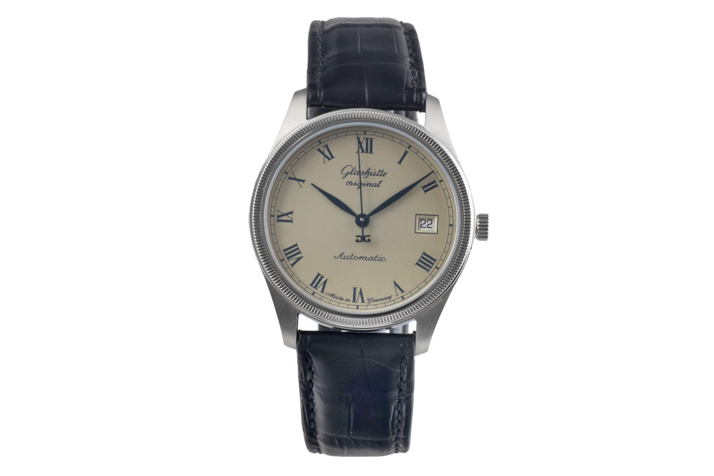 Glashütte Klassik acciaio automatismo orologio da uomo 10-33-02-0304  [2406303]