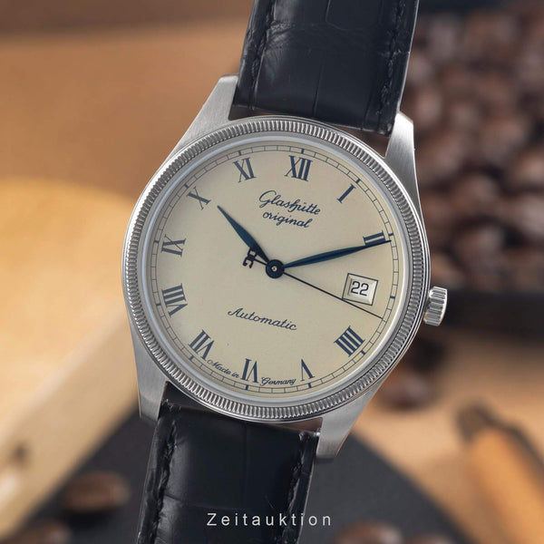 Glashütte Klassik acciaio automatismo orologio da uomo 10-33-02-0304  [2406303]