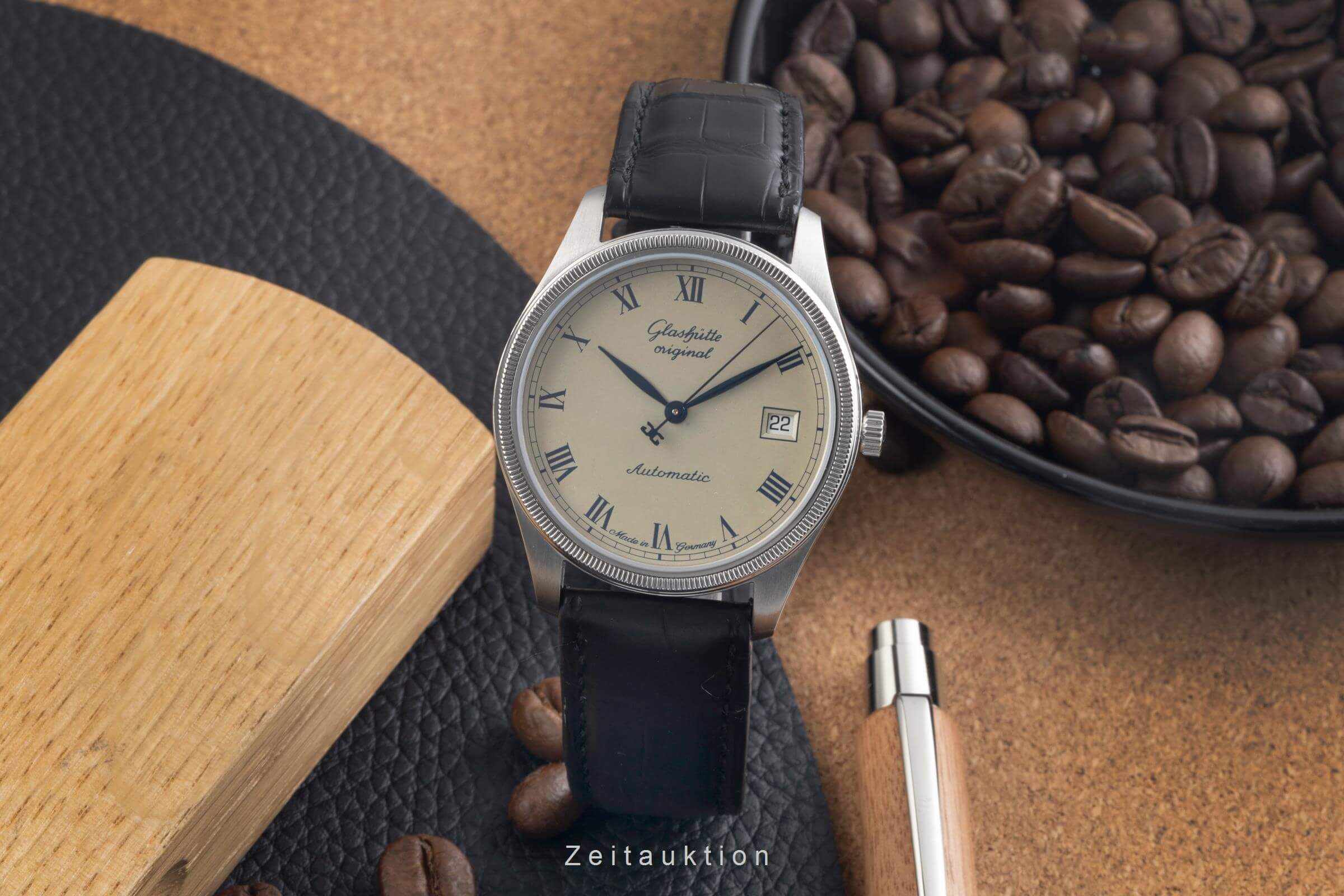 Glashütte Klassik acciaio automatismo orologio da uomo 10-33-02-0304  [2406303]