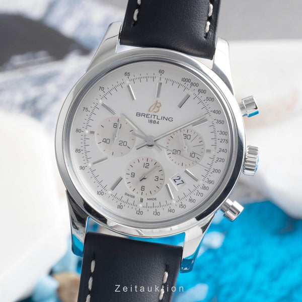 Breitling Transocean Chronograph Stahl Automatik Herrenuhr Ref. AB015112/G71  [2406315]
