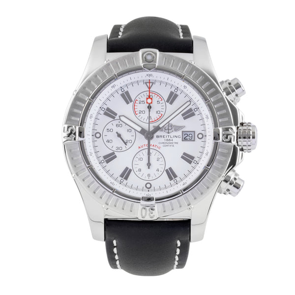 Breitling Super Avenger chronographe acier automatique montre pour hommes A13370  [2406328]