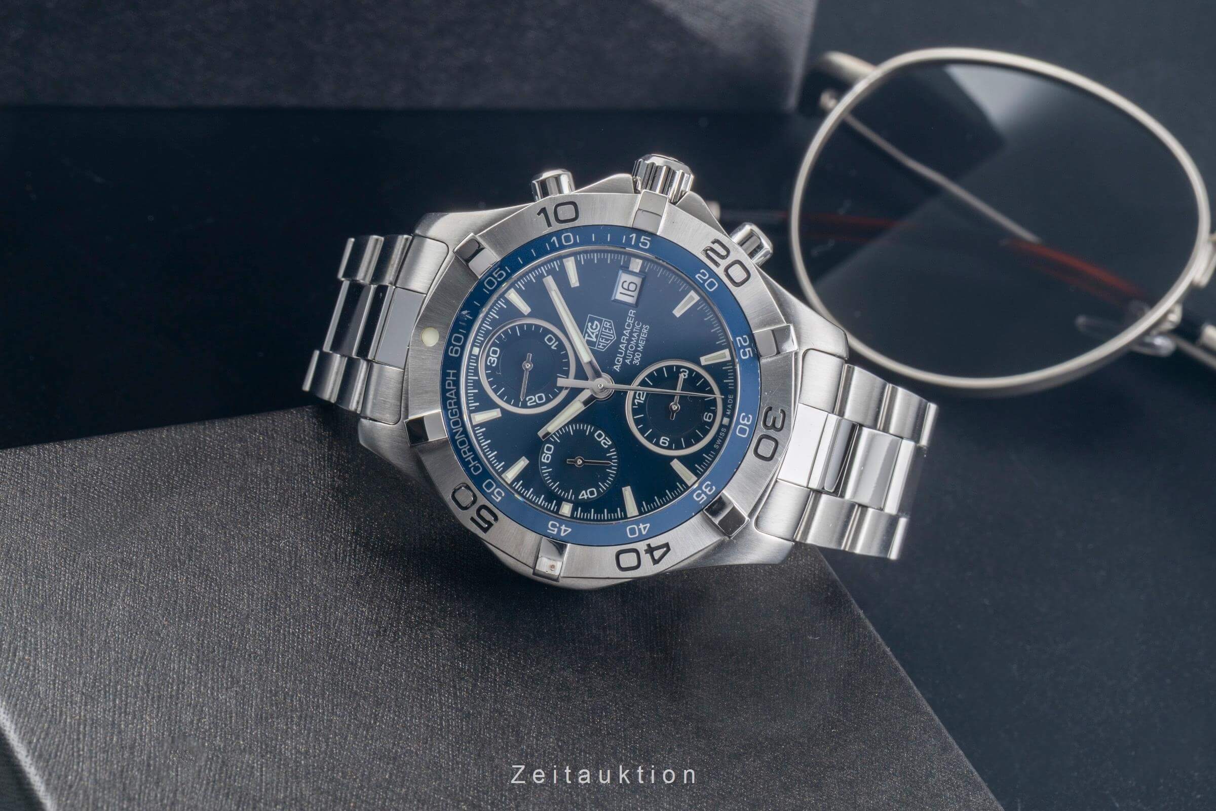 Tag Heuer Aquaracer chronograph steel automatic Kal. 16 Ref