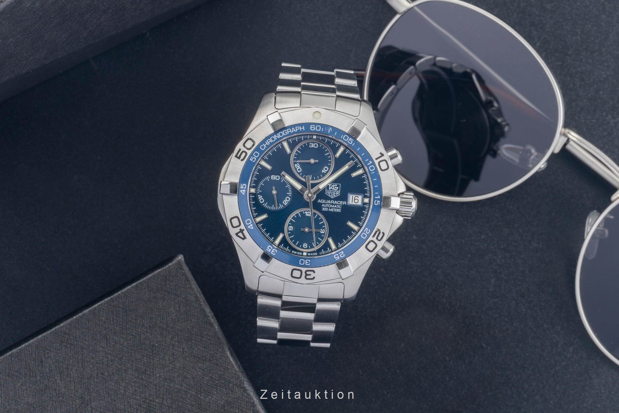 Tag Heuer Aquaracer chronograph steel automatic Kal. 16 Ref