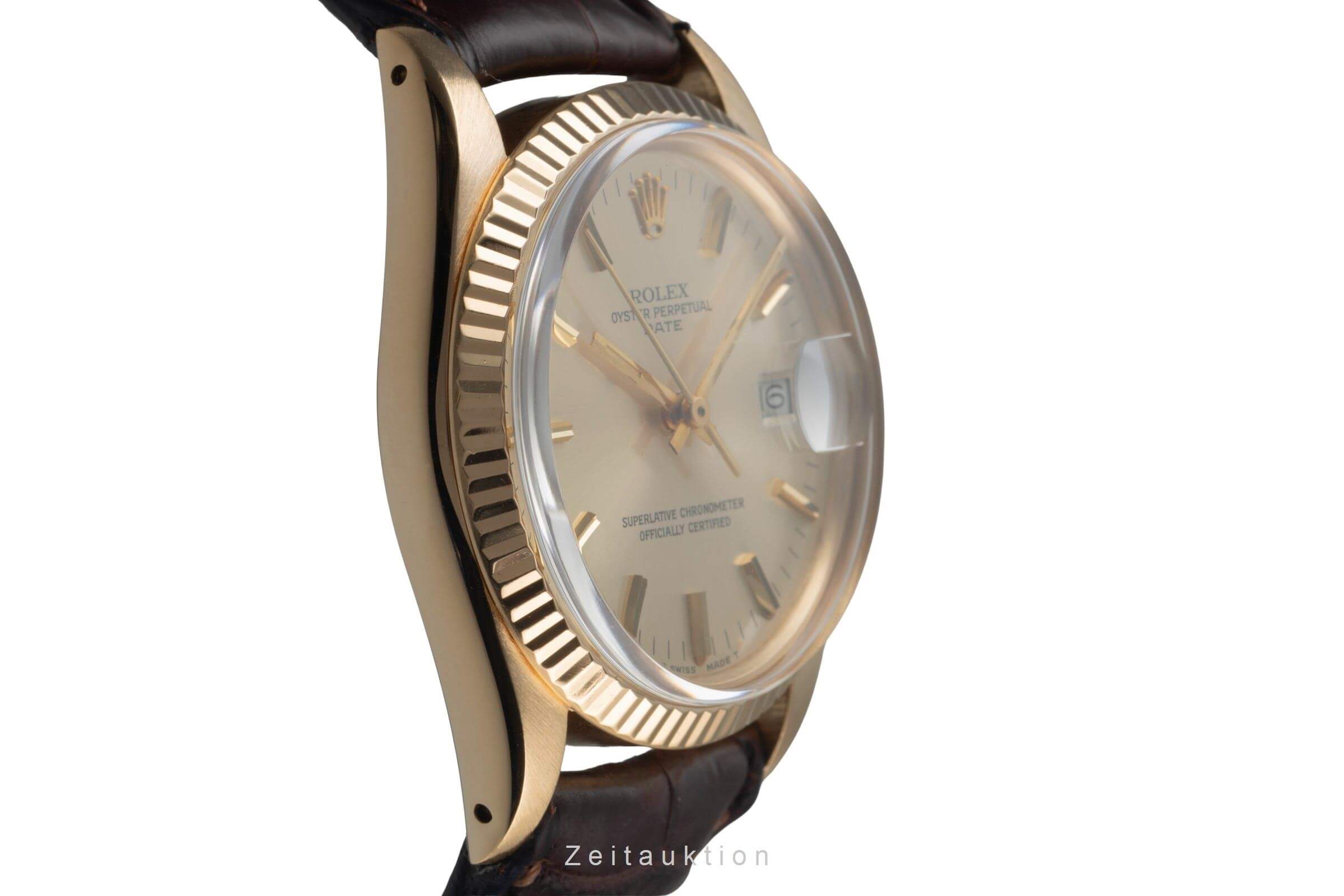 Rolex Date oro 18 ct automatismo orologio da uomo 15038  [2406355]