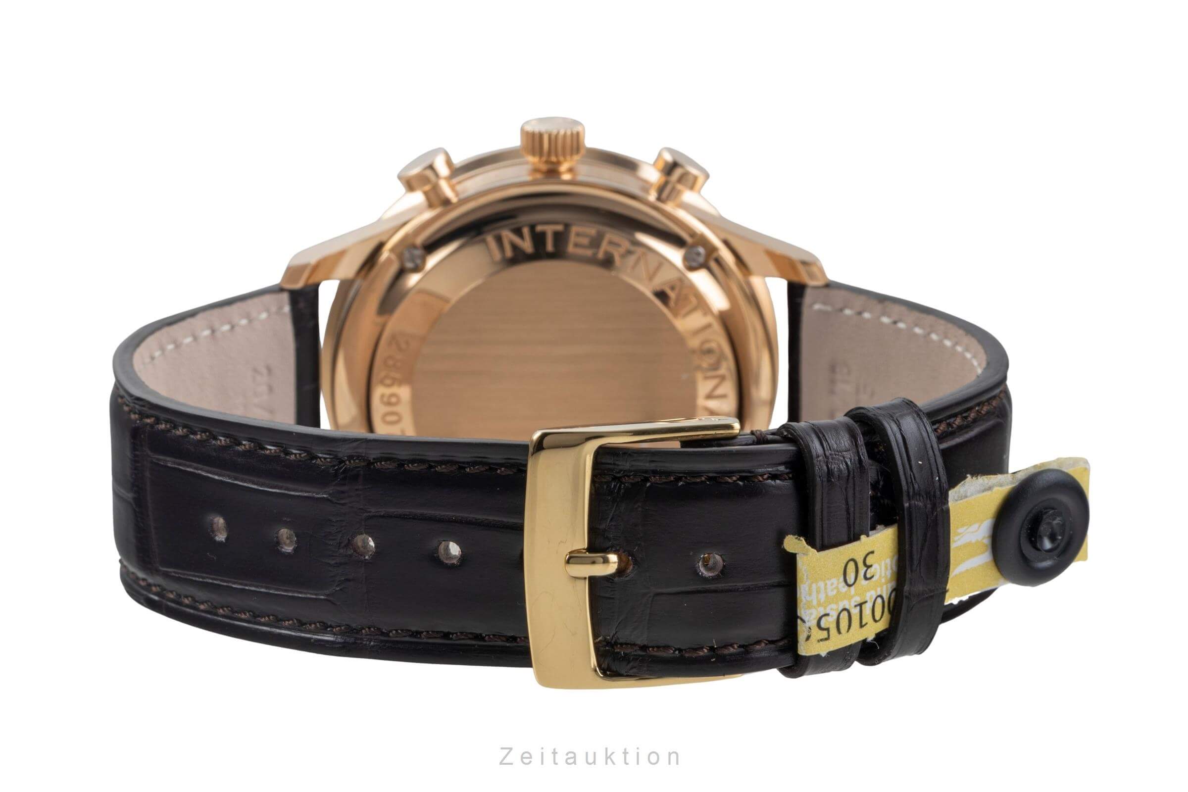 IWC Portugieser chronograph 18 ct red gold manual winding men's watch IW371203  [2406376]