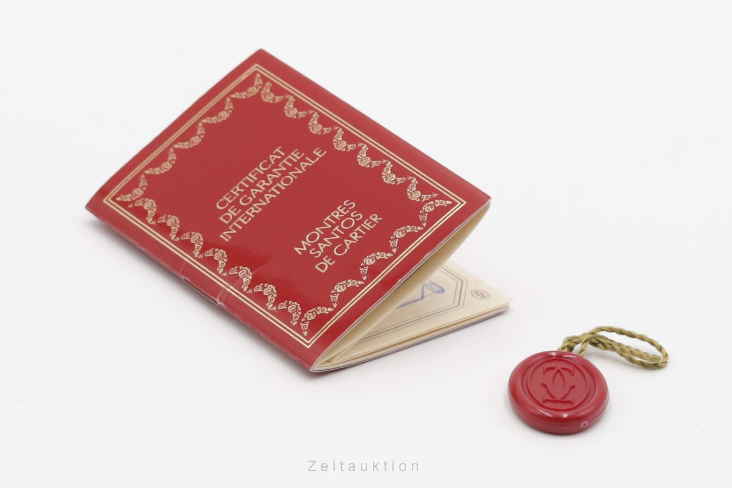 Cartier Santos Ronde acciaio / oro automatismo orologio da uomo W20036R3  [2406385]