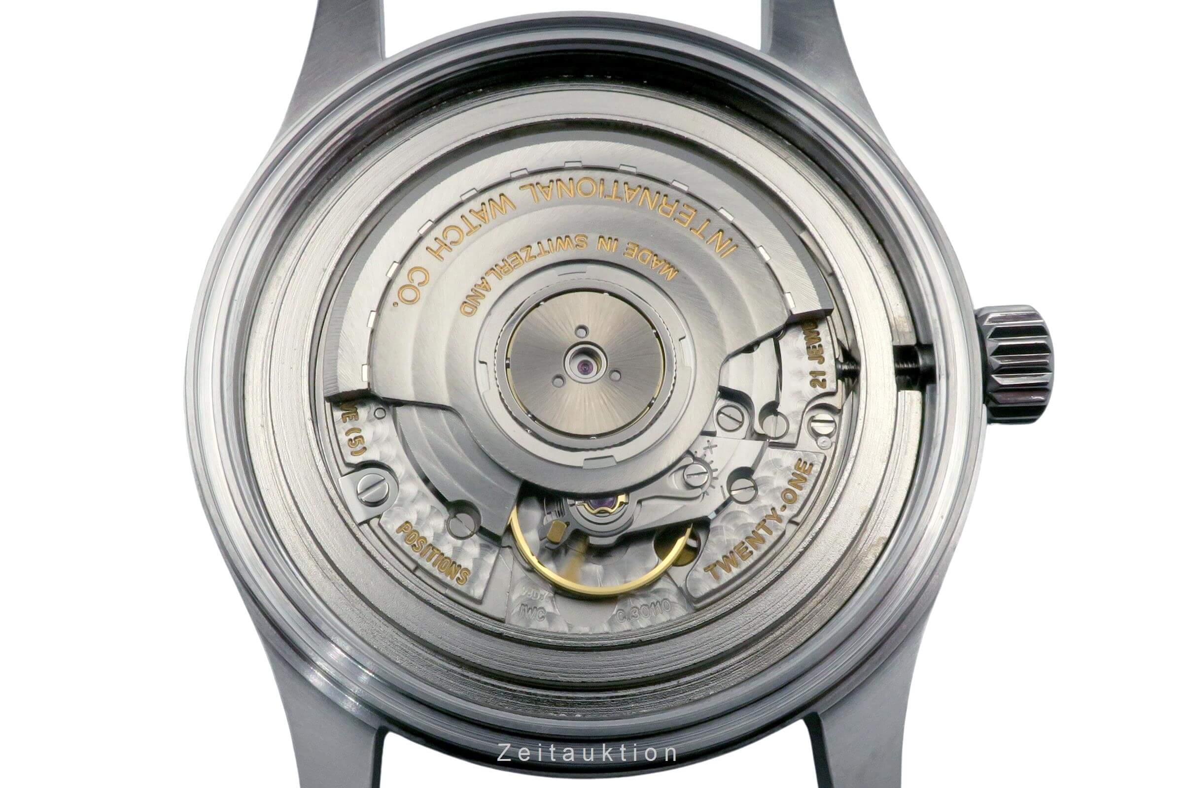 IWC Mark XVI acero automático reloj para caballeros IW325505 LP: 5700EUR  [2406392]
