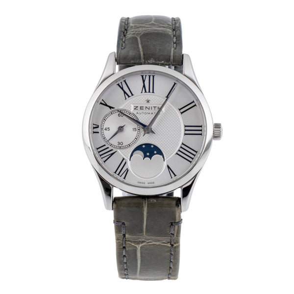 Zenith Elite Ultra Thin Moonphase Edelstahl Automatik Damenuhr Ref. 03.2310.692  [2406401]
