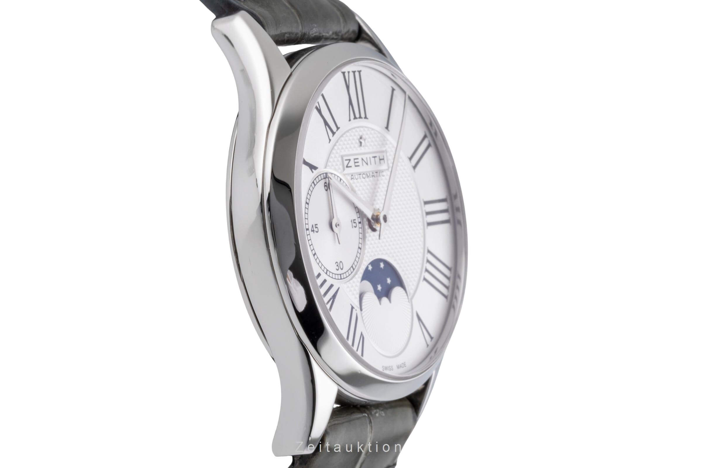Zenith Elite Ultra Thin Moonphase Edelstahl Automatik Damenuhr Ref. 03.2310.692  [2406401]