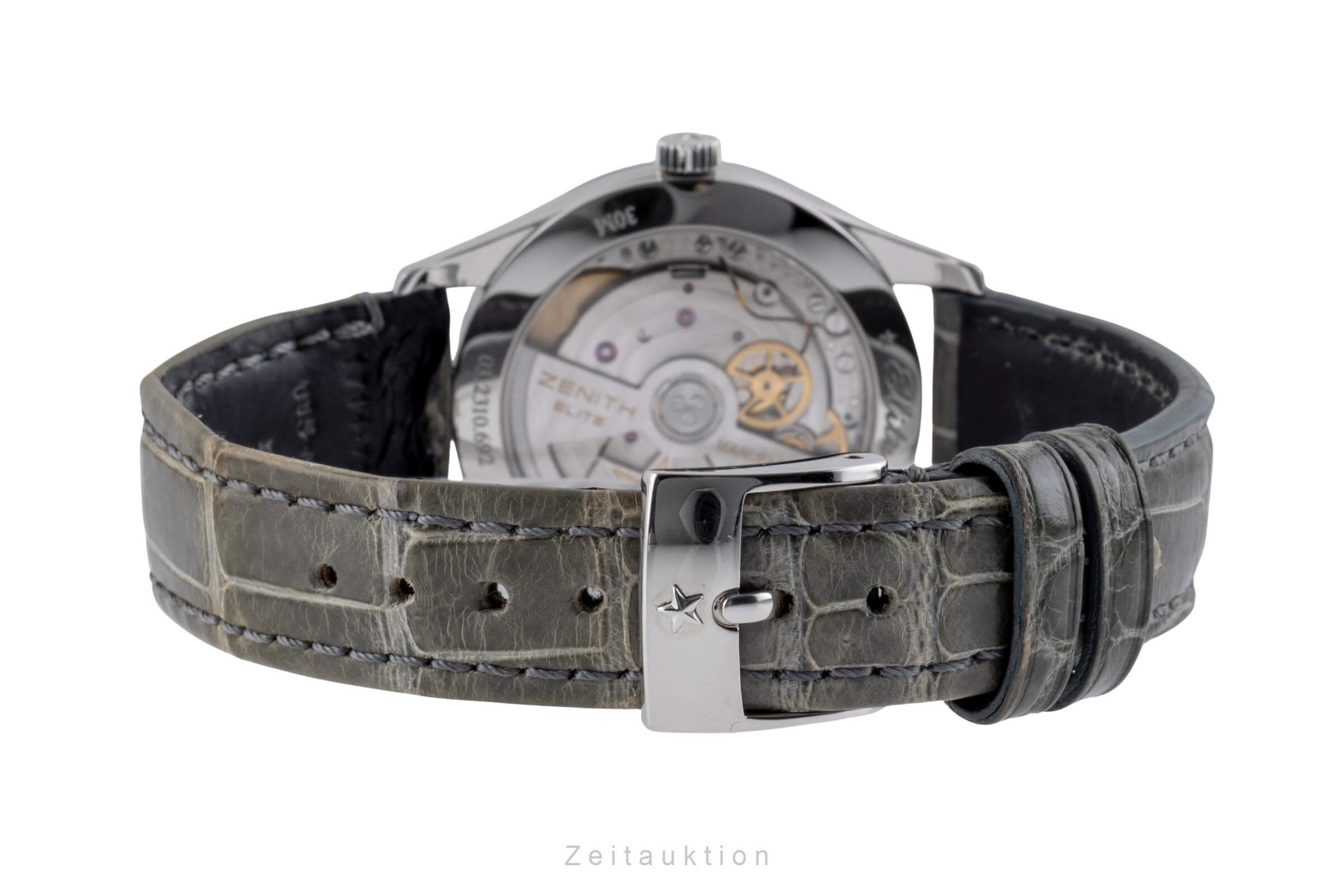 Zenith Elite Ultra Thin Moonphase Edelstahl Automatik Damenuhr Ref. 03.2310.692  [2406401]
