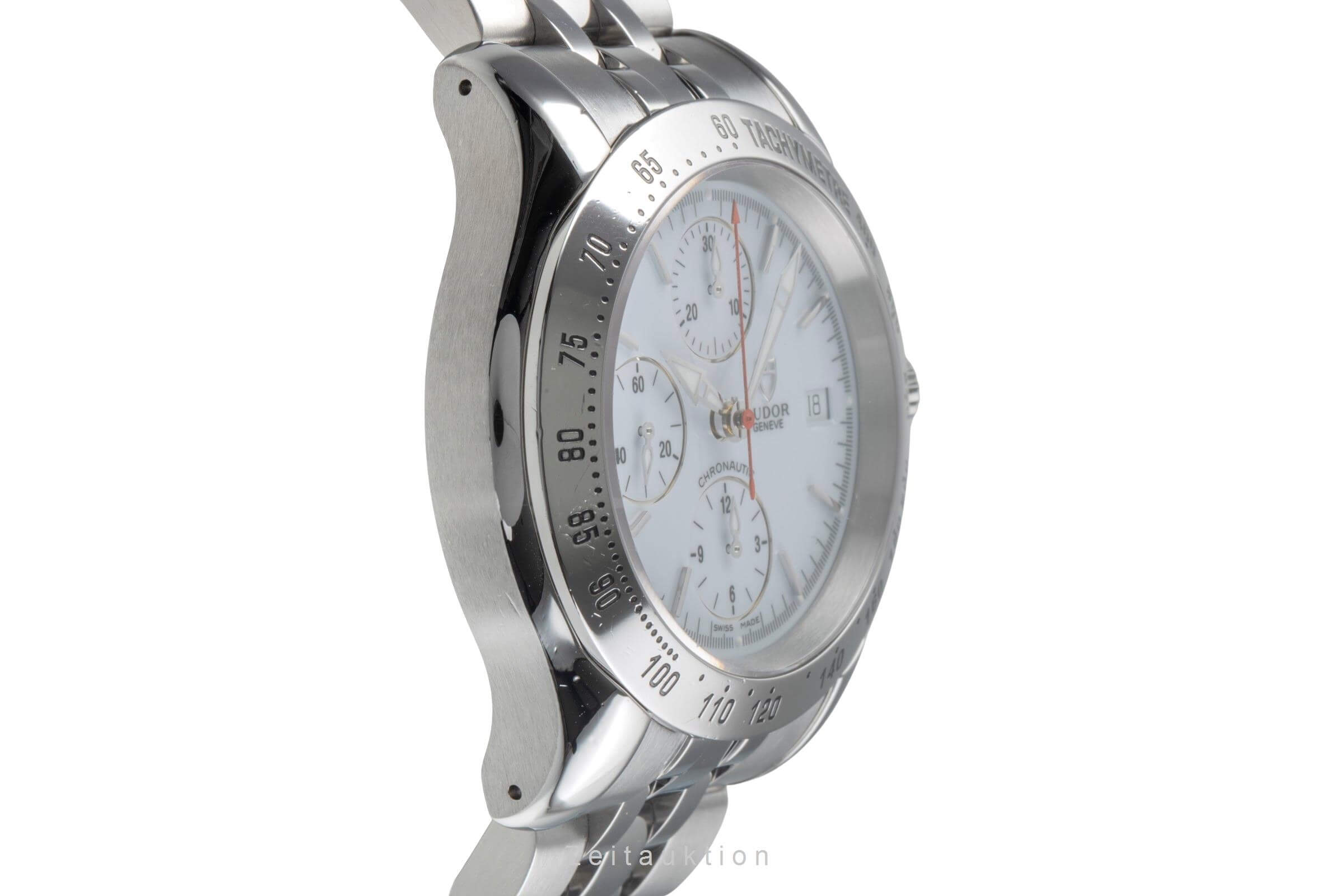 Tudor Chronautic cronografo acciaio automatismo orologio da uomo 79380P  [2406402]