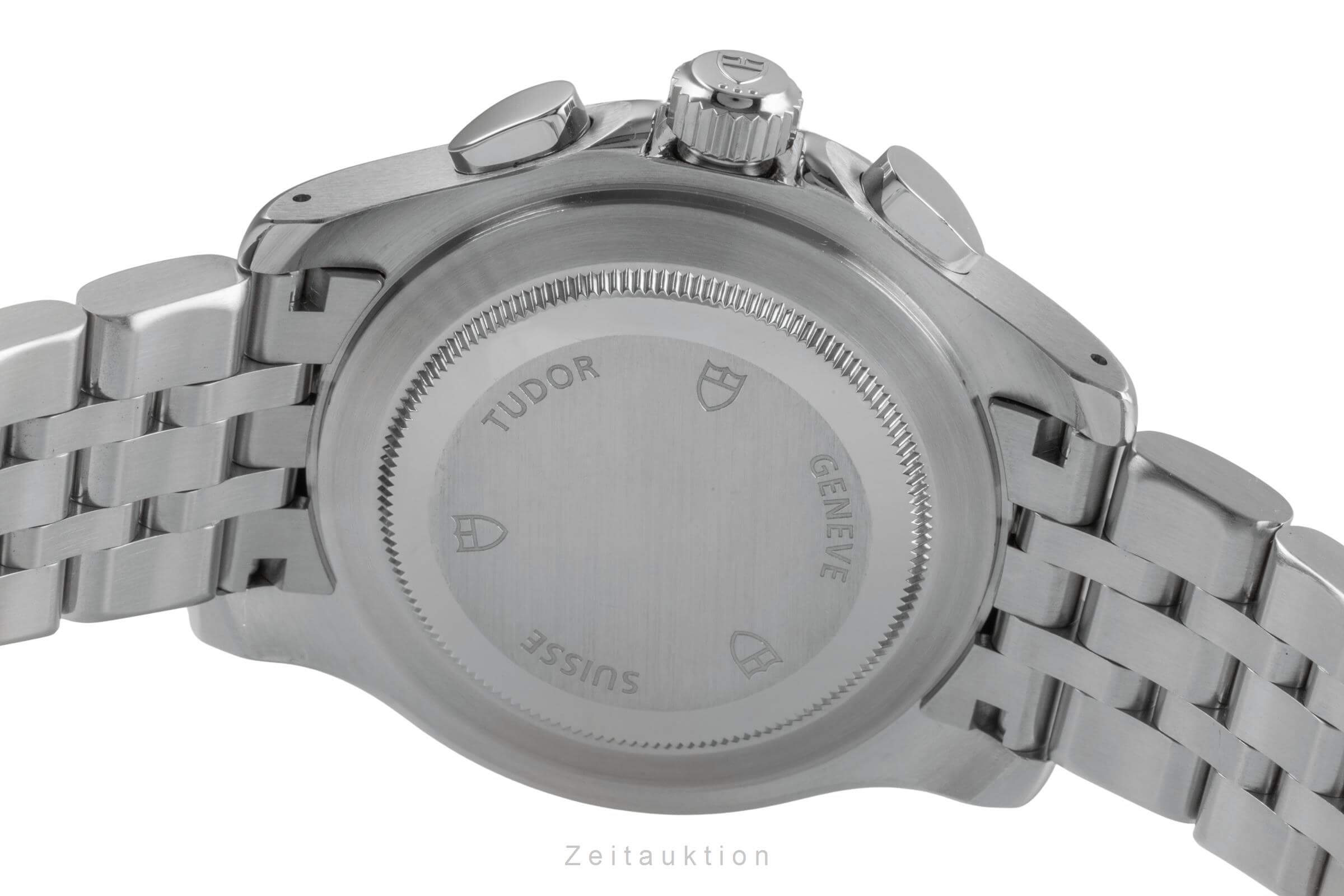 Tudor Chronautic cronografo acciaio automatismo orologio da uomo 79380P  [2406402]