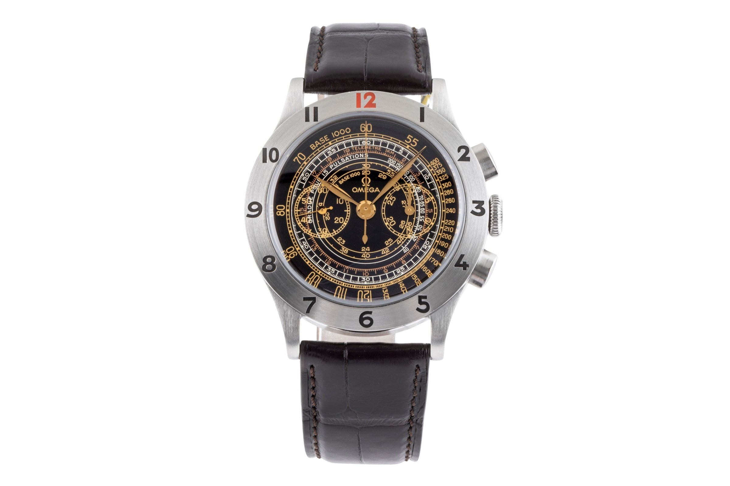 Omega Museum chronograph steel manual winding men's watch 5702.50.02 Limited  [2406404]