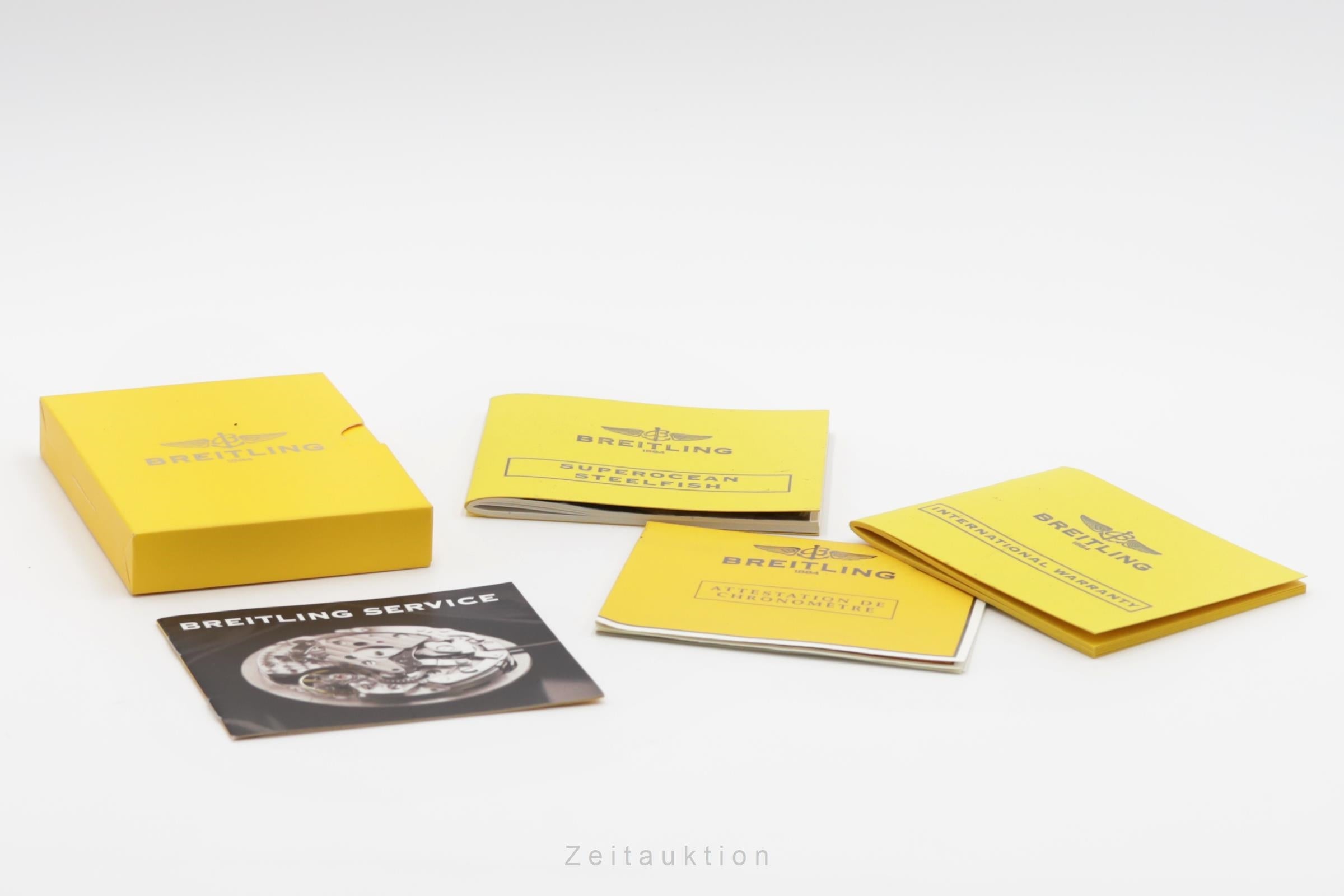 Breitling Superocean acero automático reloj para caballeros A17390-308  [2406418]