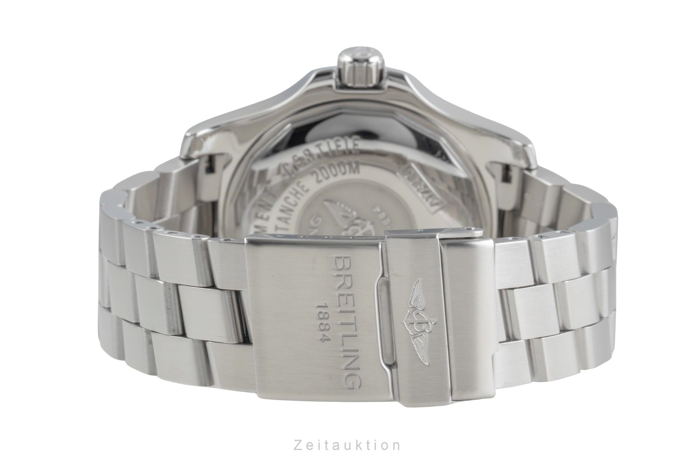 Breitling Superocean acero automático reloj para caballeros A17390-308  [2406418]